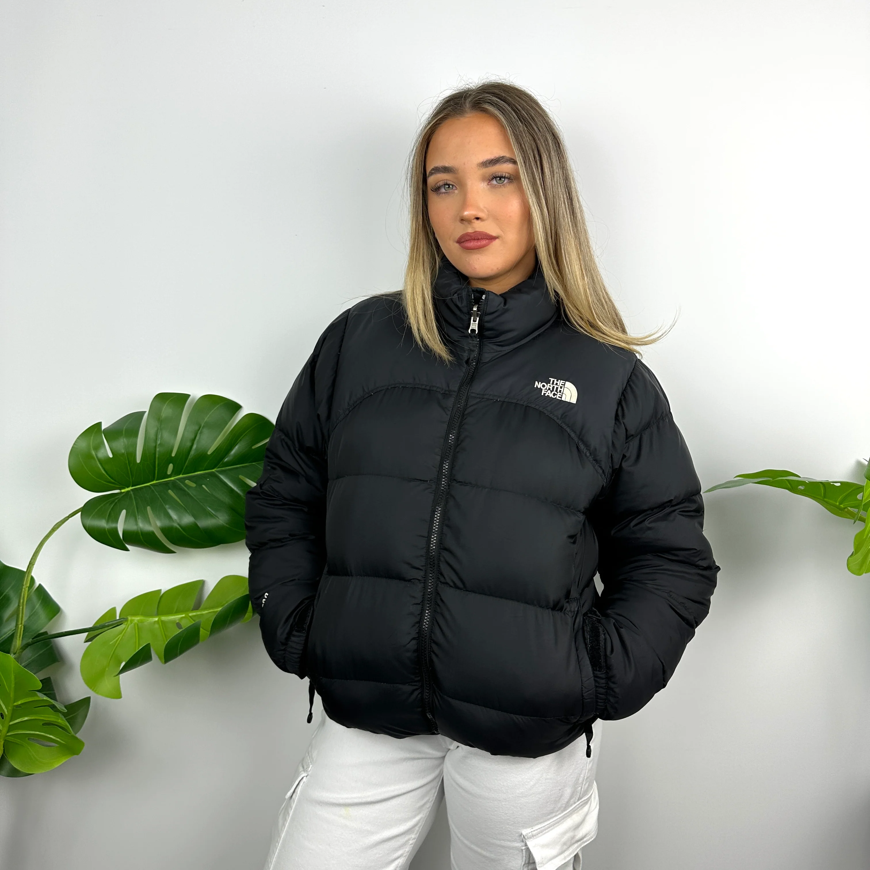 North Face Black Puffer Jacket (M)
