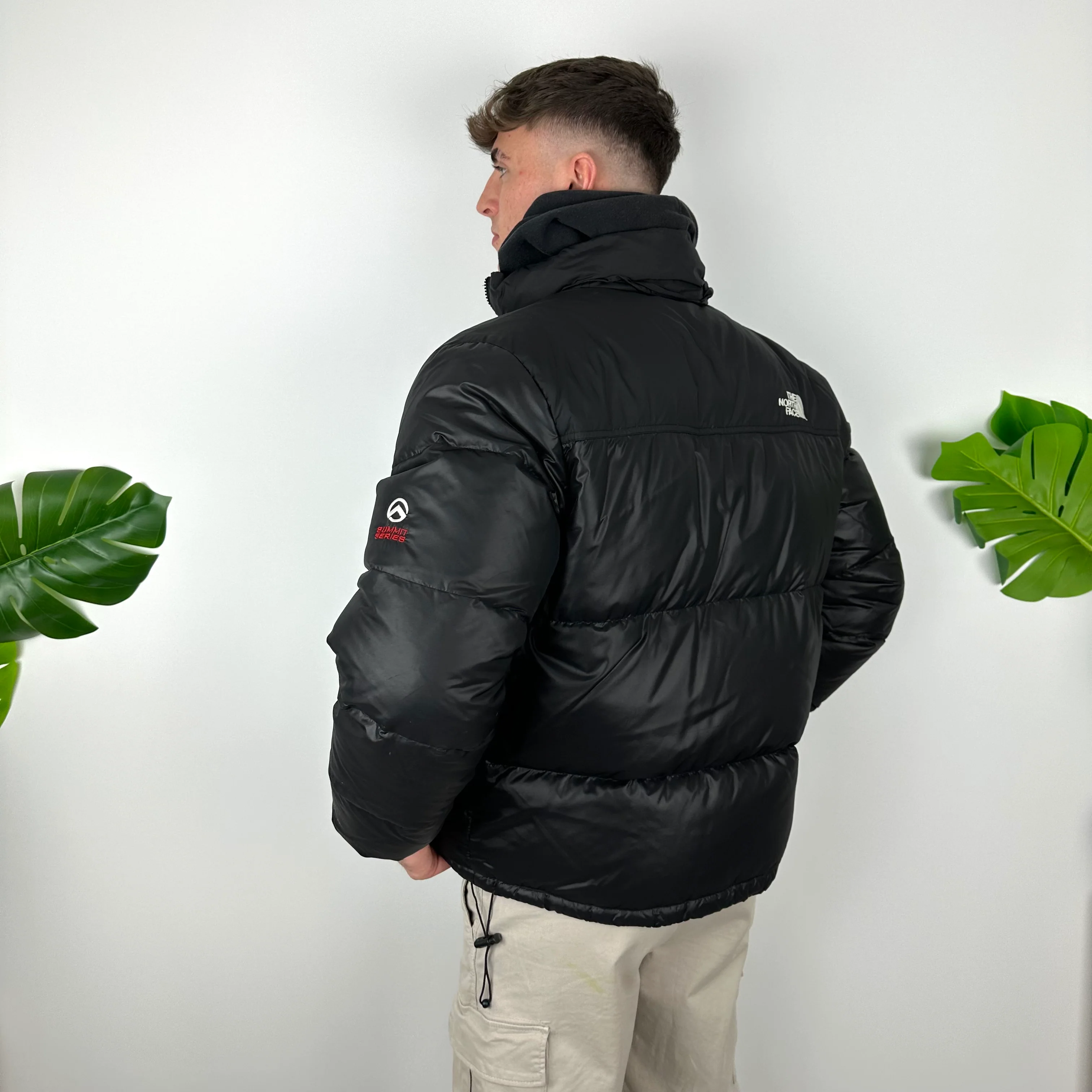 North Face Black Puffer Jacket (L) - Image 5