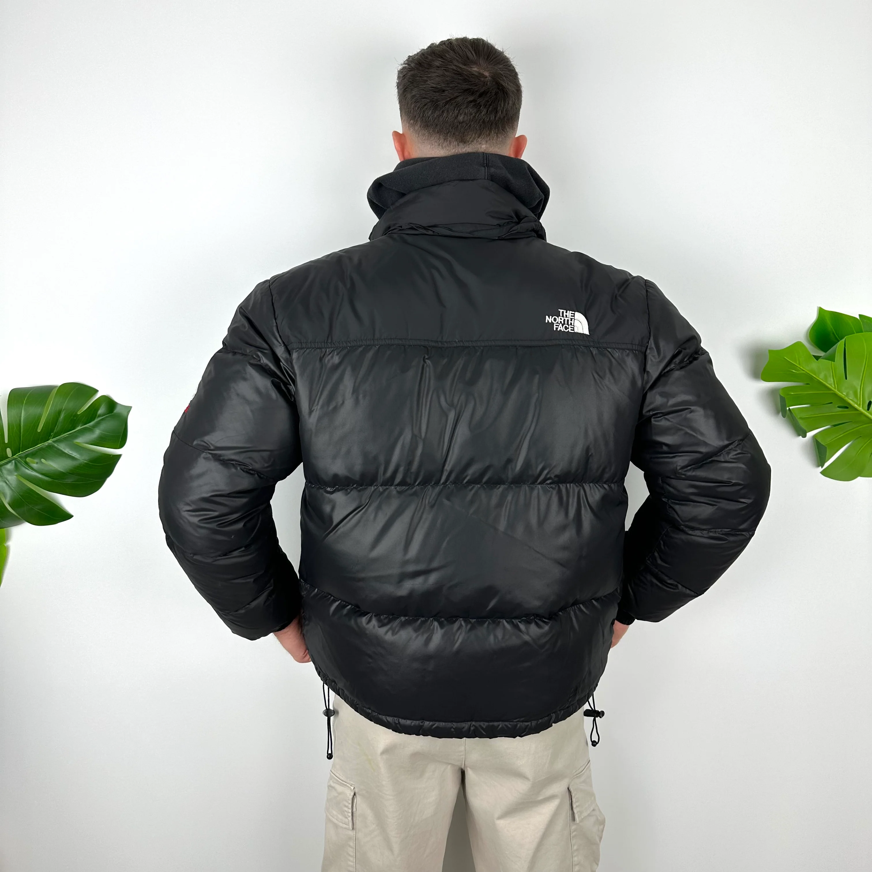 North Face Black Puffer Jacket (L) - Image 7