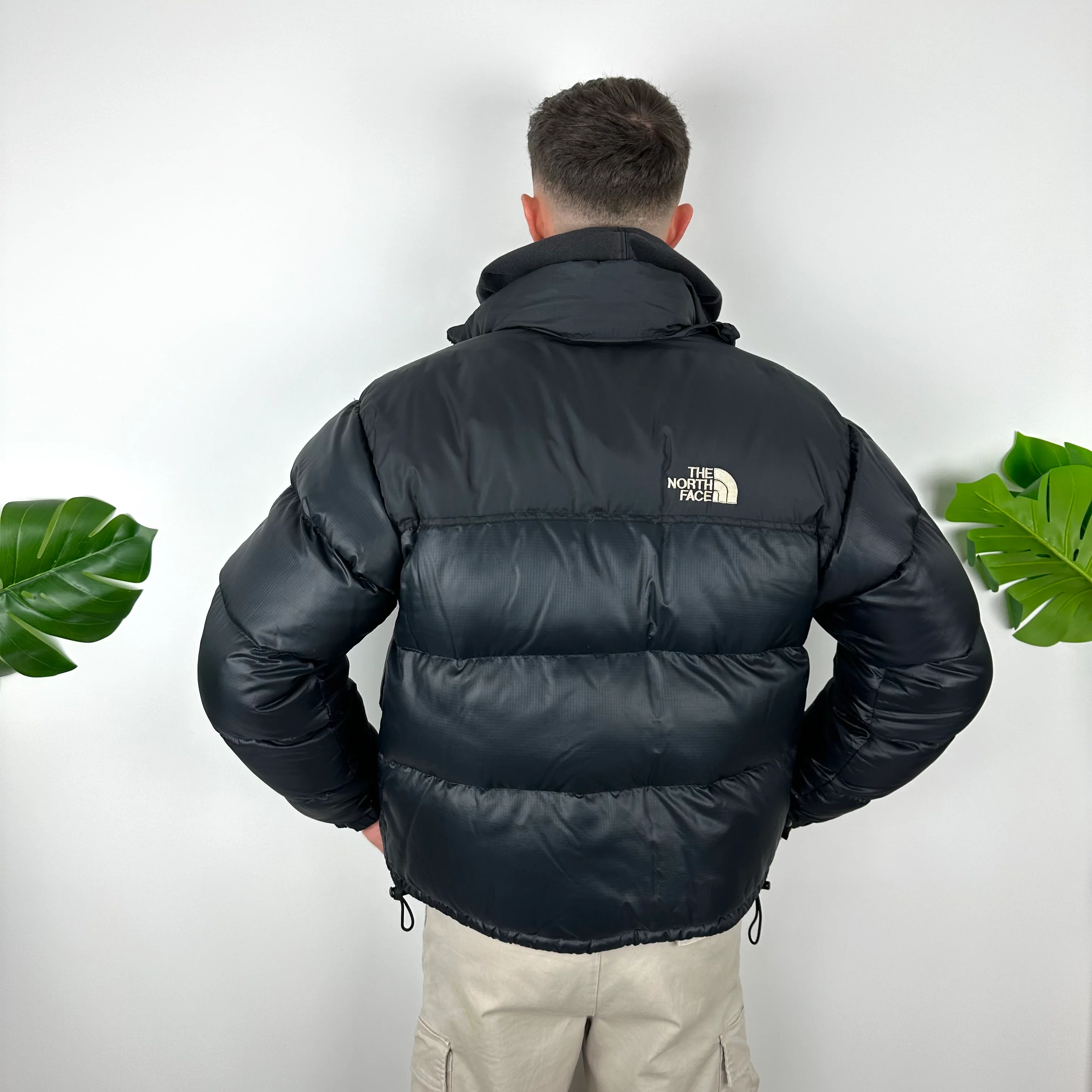 North Face Black Puffer Jacket (M) - Image 8