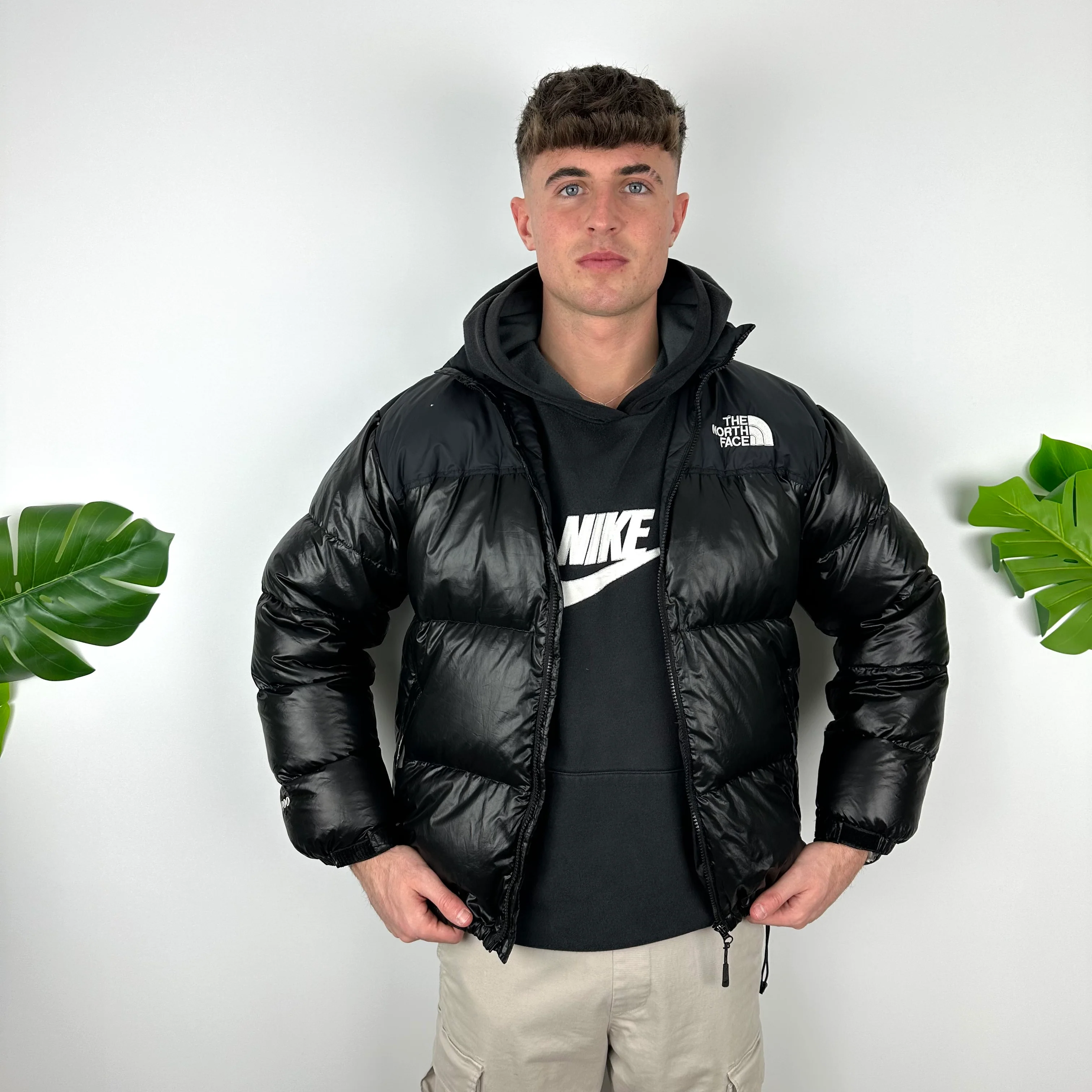 North Face Black Puffer Jacket (M)