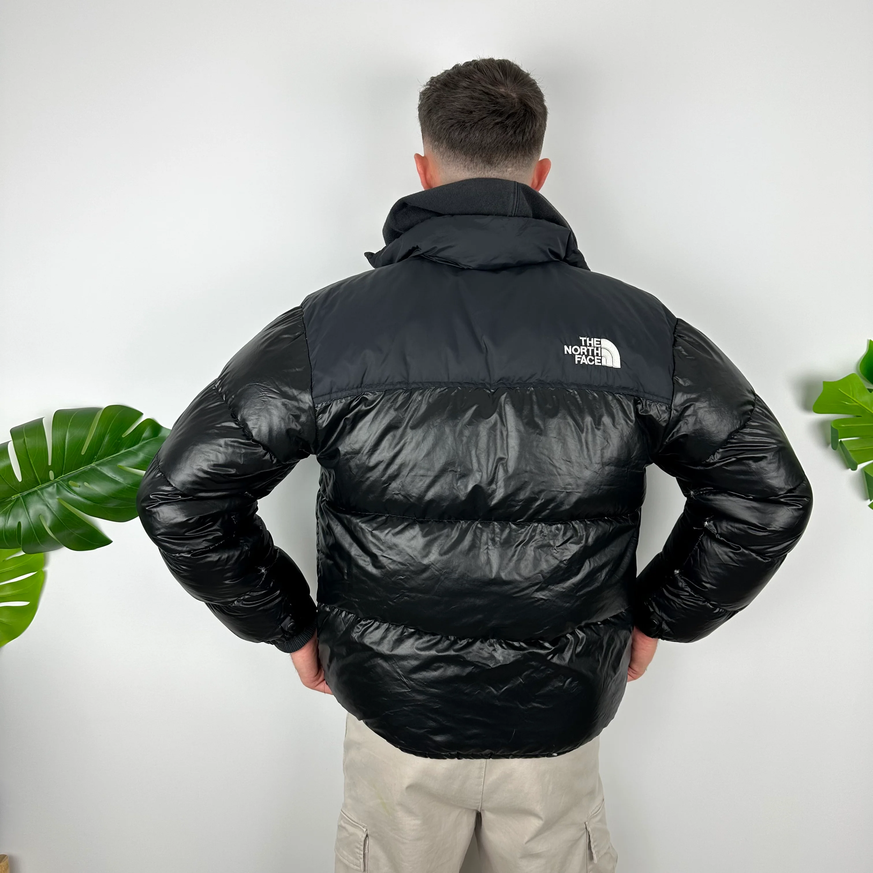 North Face Black Puffer Jacket (M) - Image 6