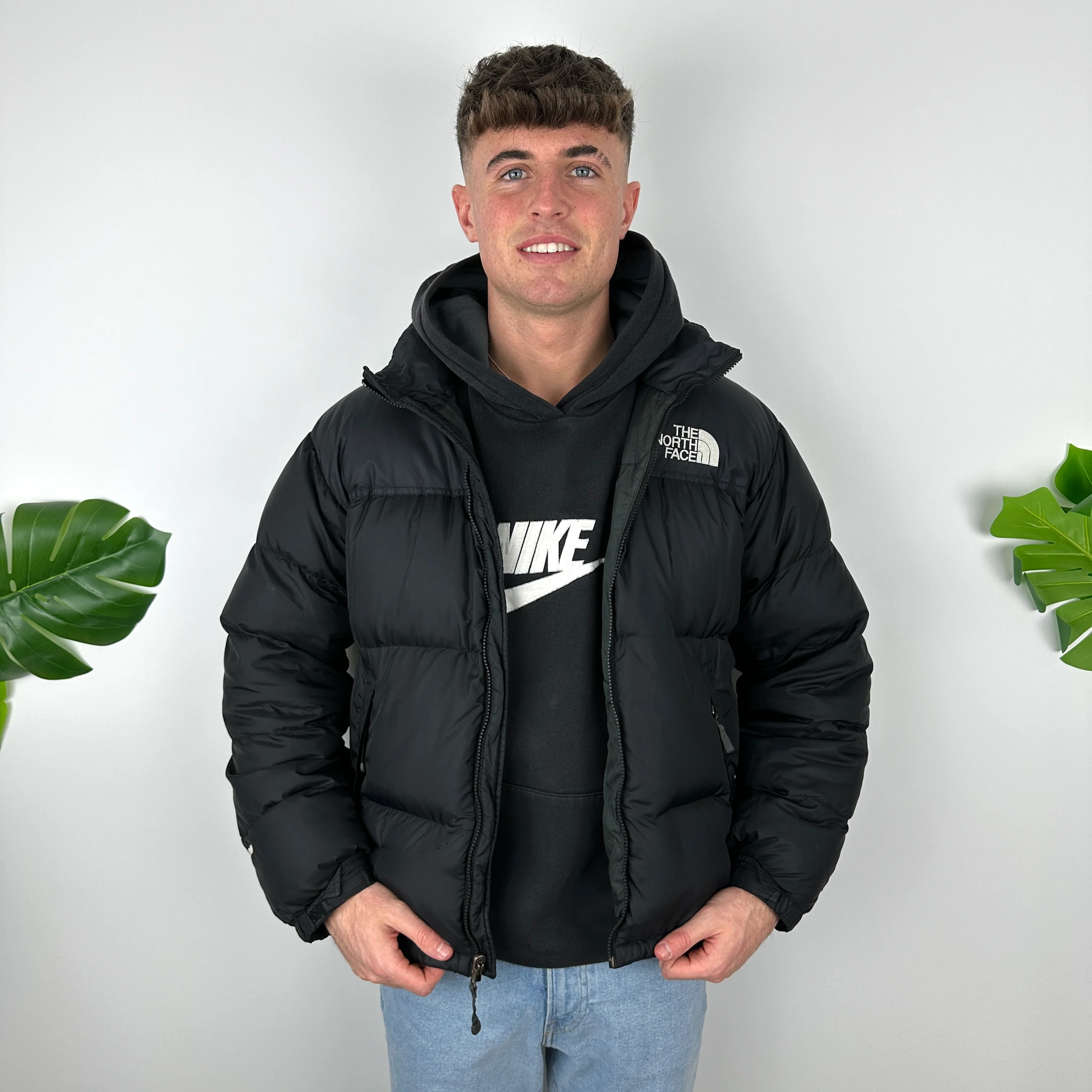 North Face Black Puffer Jacket (S) - Image 3