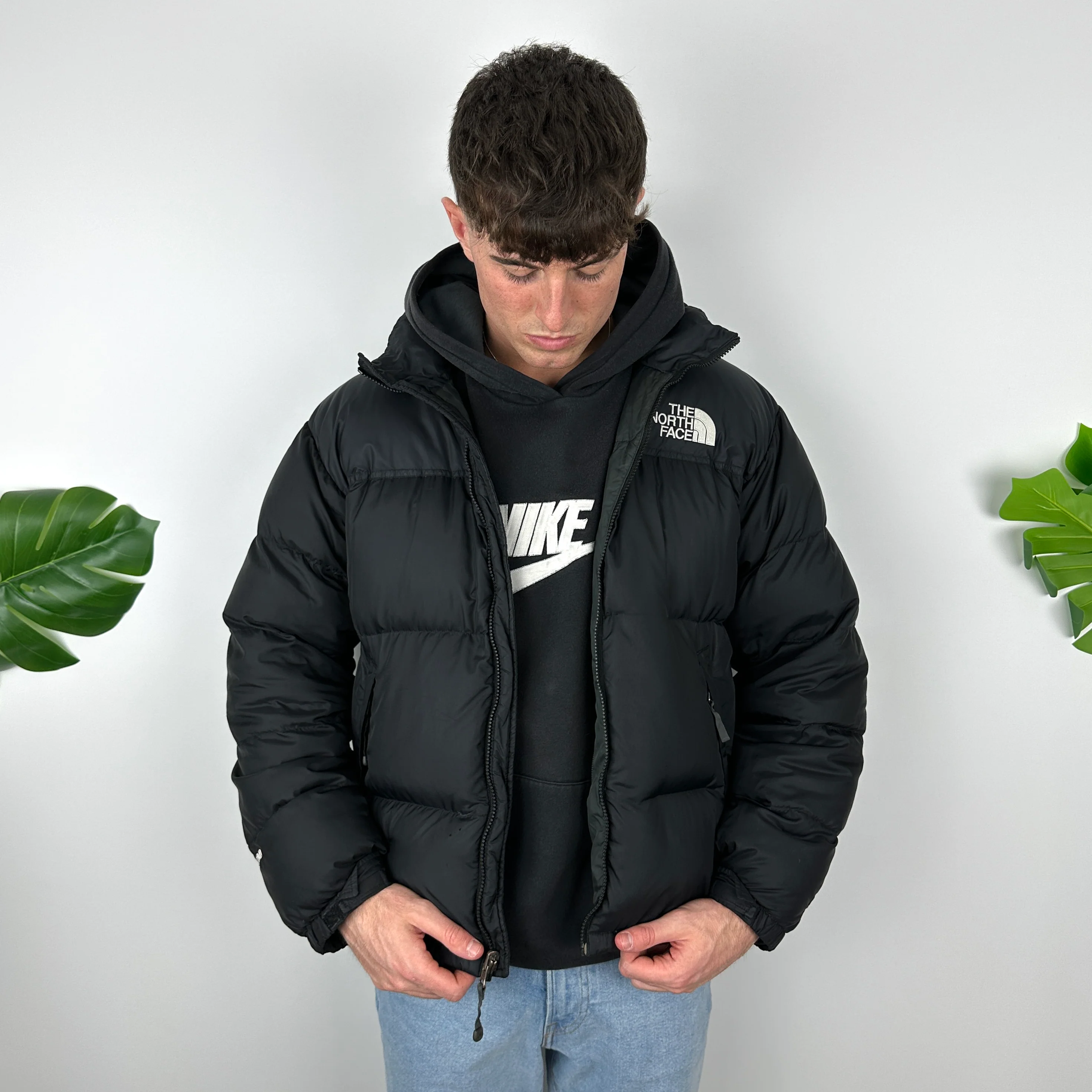 North Face Black Puffer Jacket (S) - Image 4