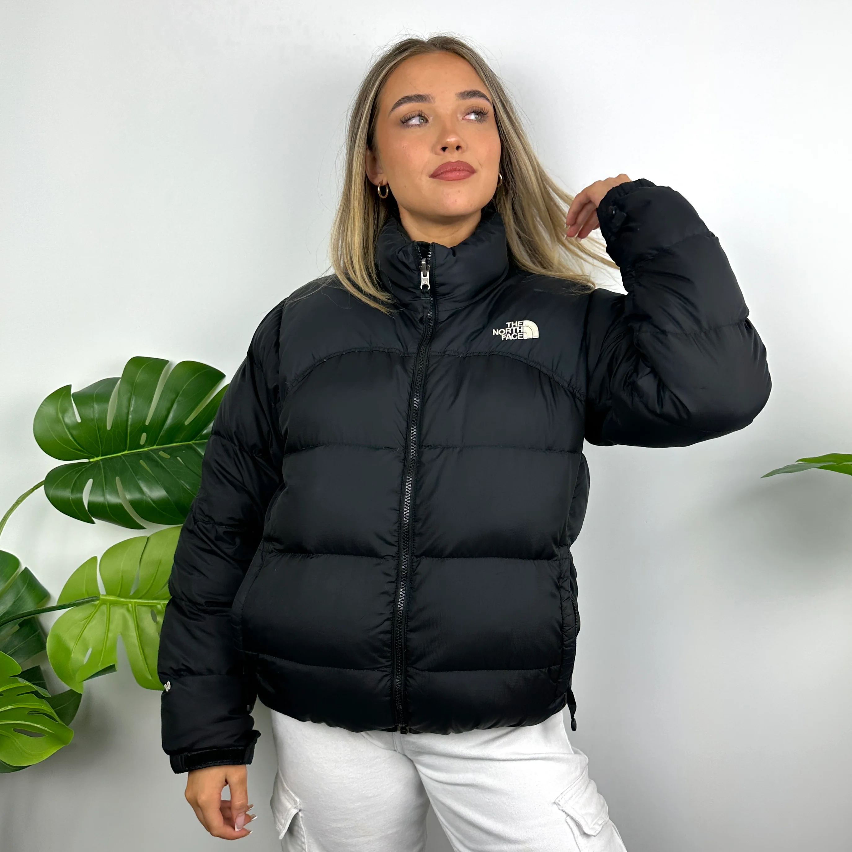 North Face Black Puffer Jacket (M) - Image 5