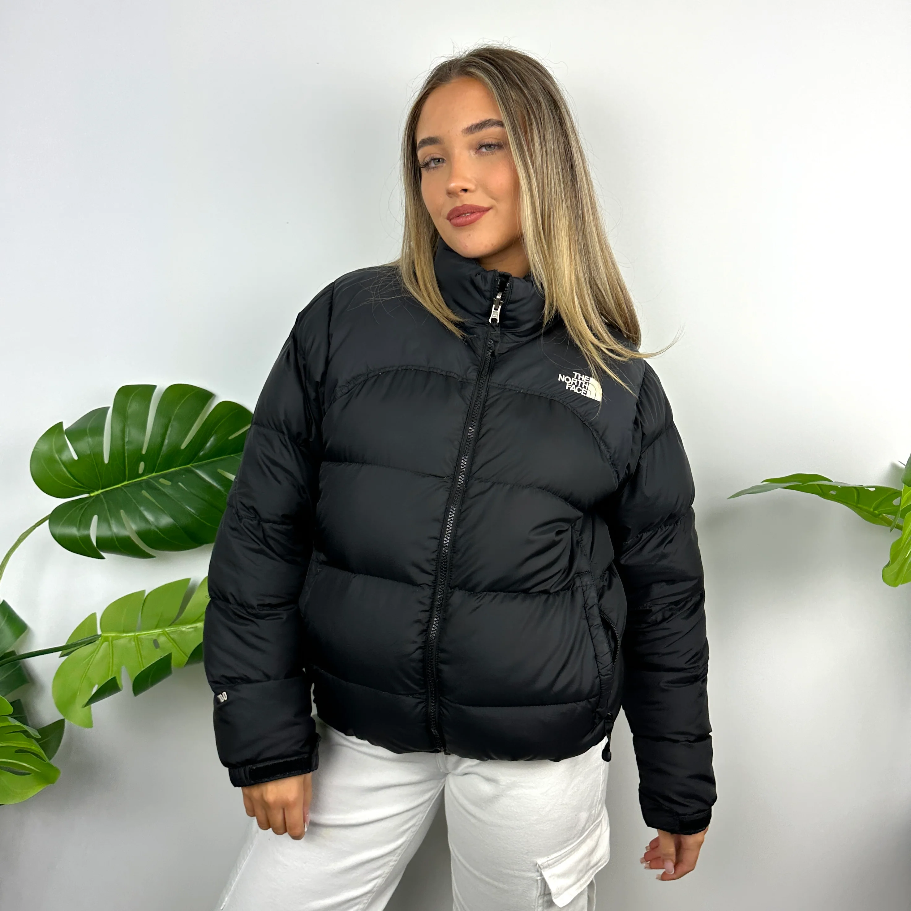 North Face Black Puffer Jacket (M) - Image 6