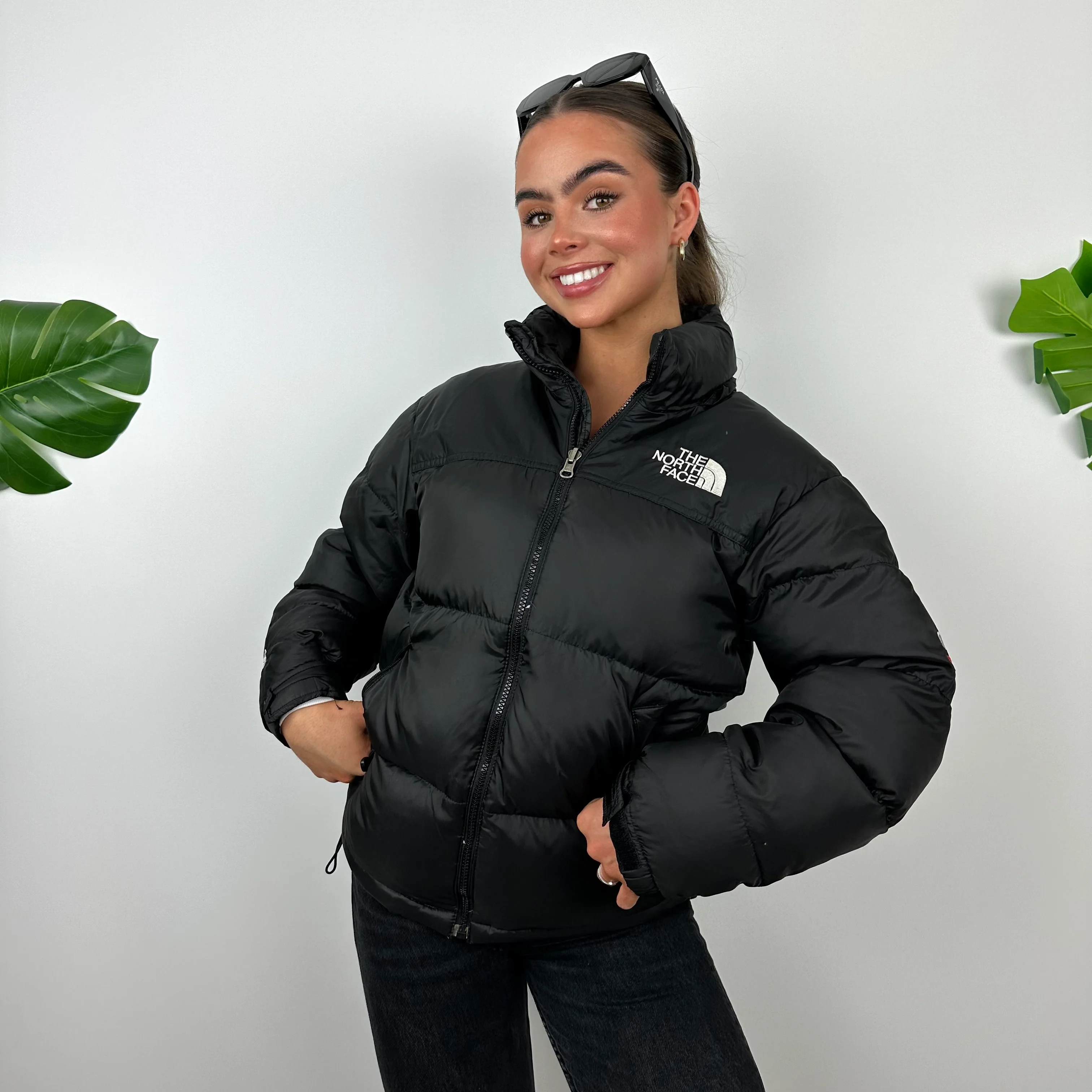 North Face Black Puffer Jacket (S) - Image 3