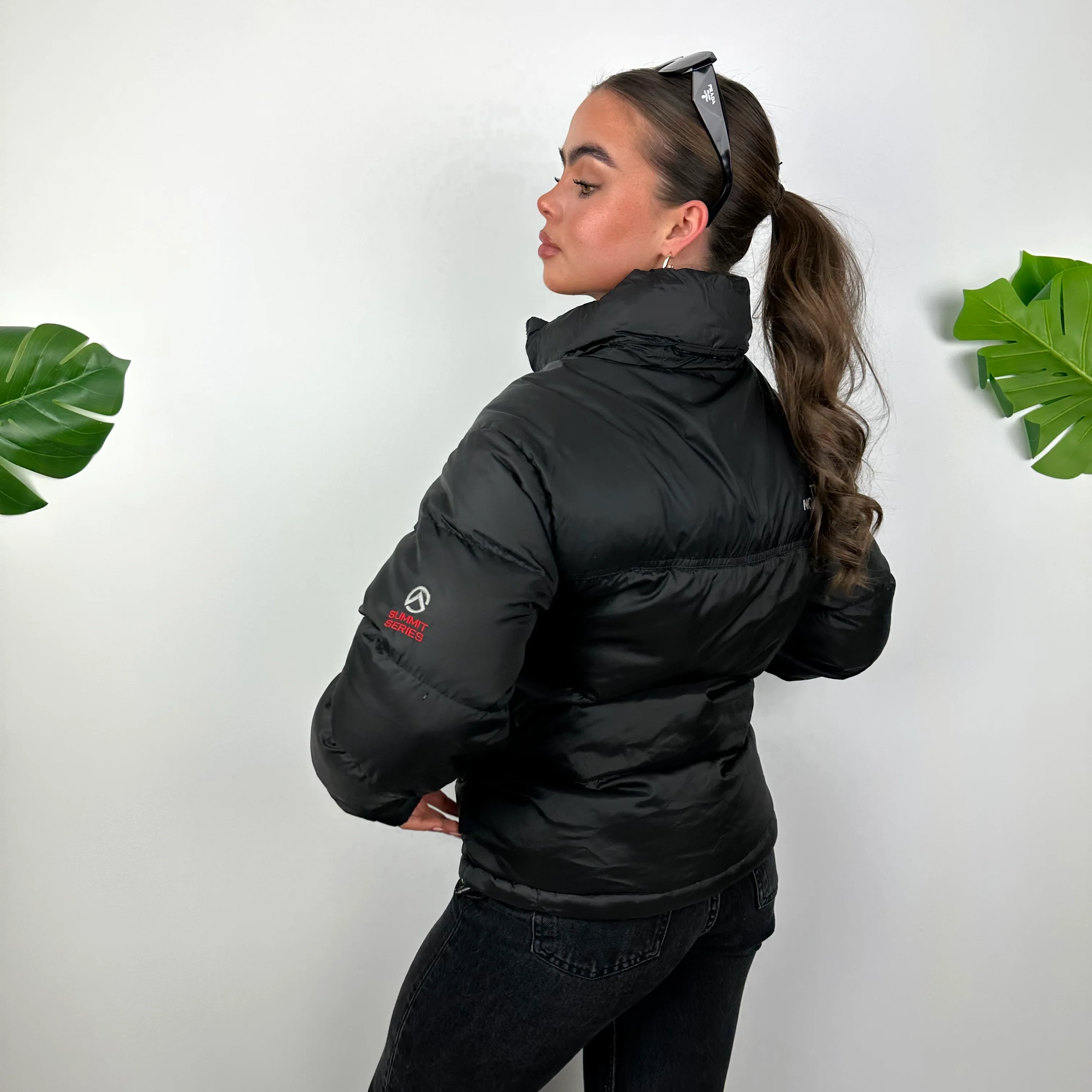 North Face Black Puffer Jacket (S) - Image 4