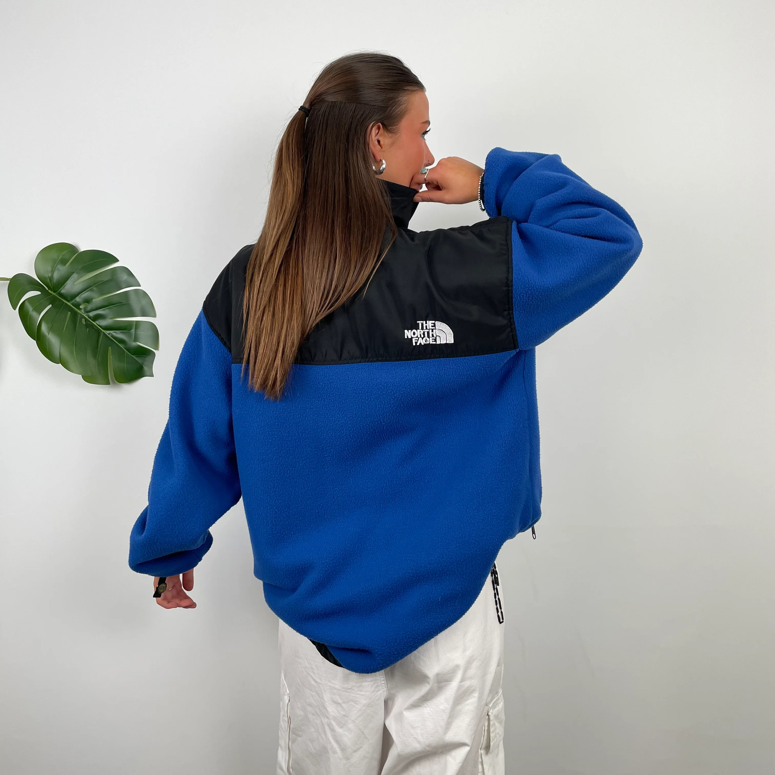 North Face Blue Denali Teddy Bear Fleece Zip Up Jacket (XXL) - Image 7