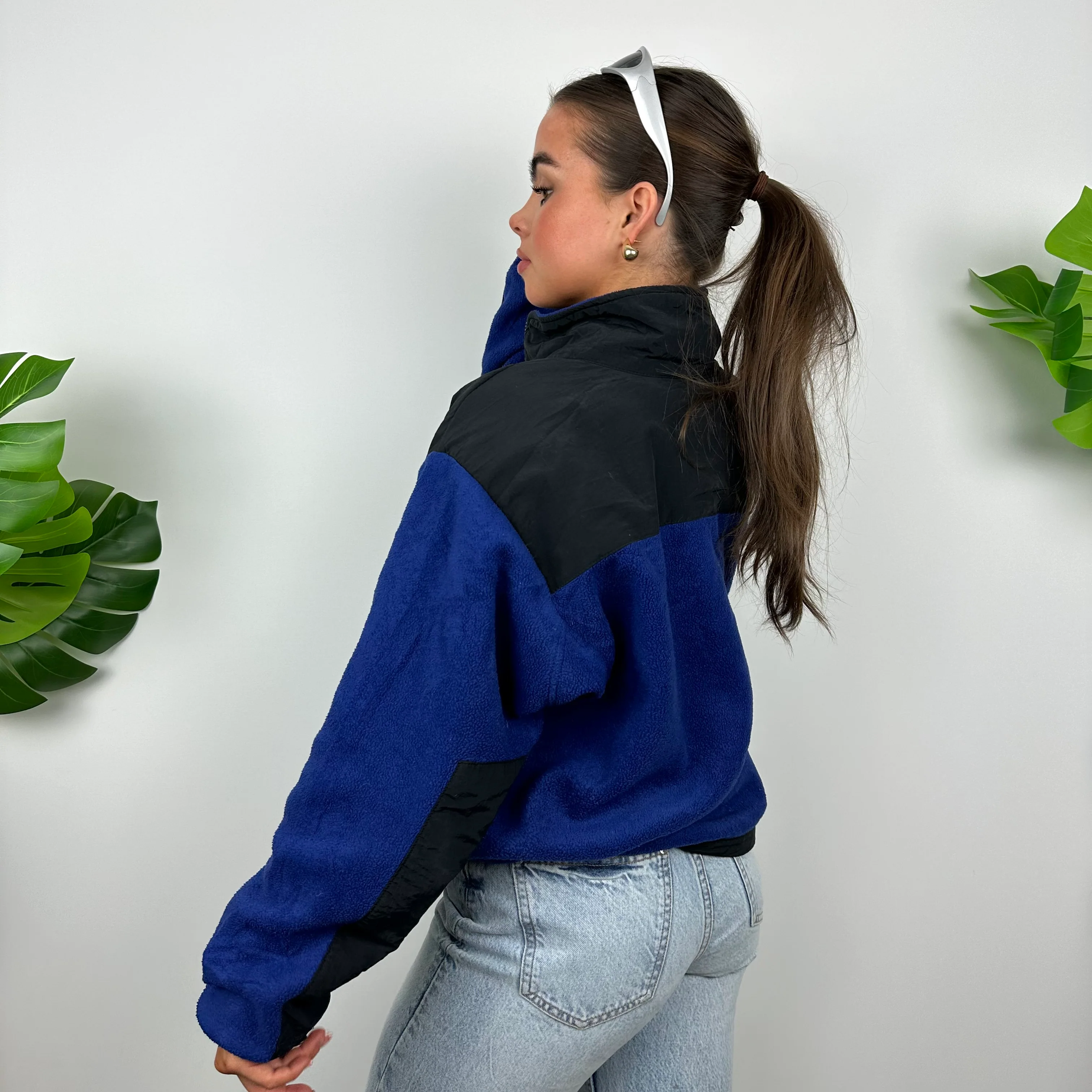 North Face Blue Denali Teddy Bear Fleece Zip Up Jacket (M) - Image 6