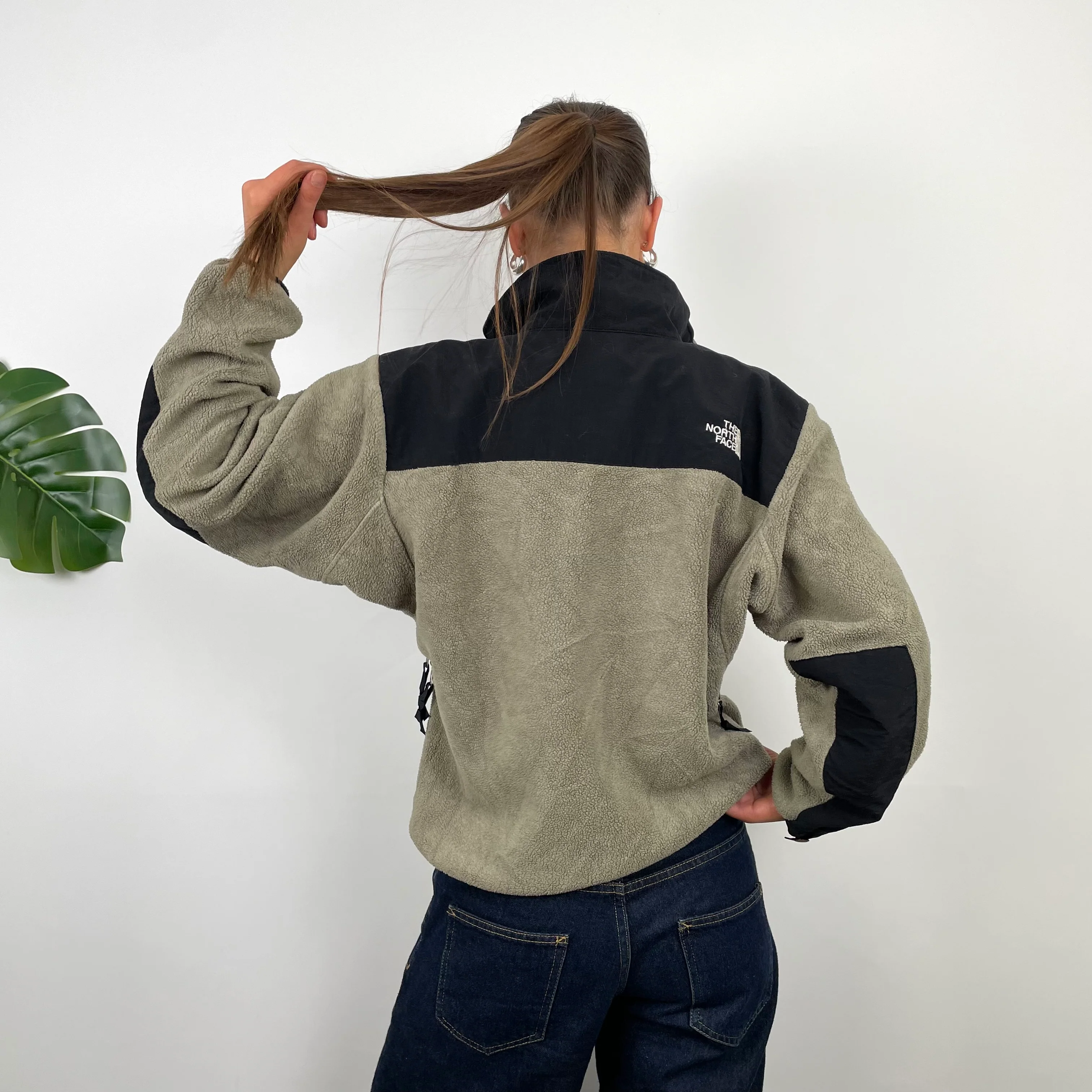 North Face RARE Coffee Denali Teddy Bear Fleece Zip Up Jacket (S) - Image 7