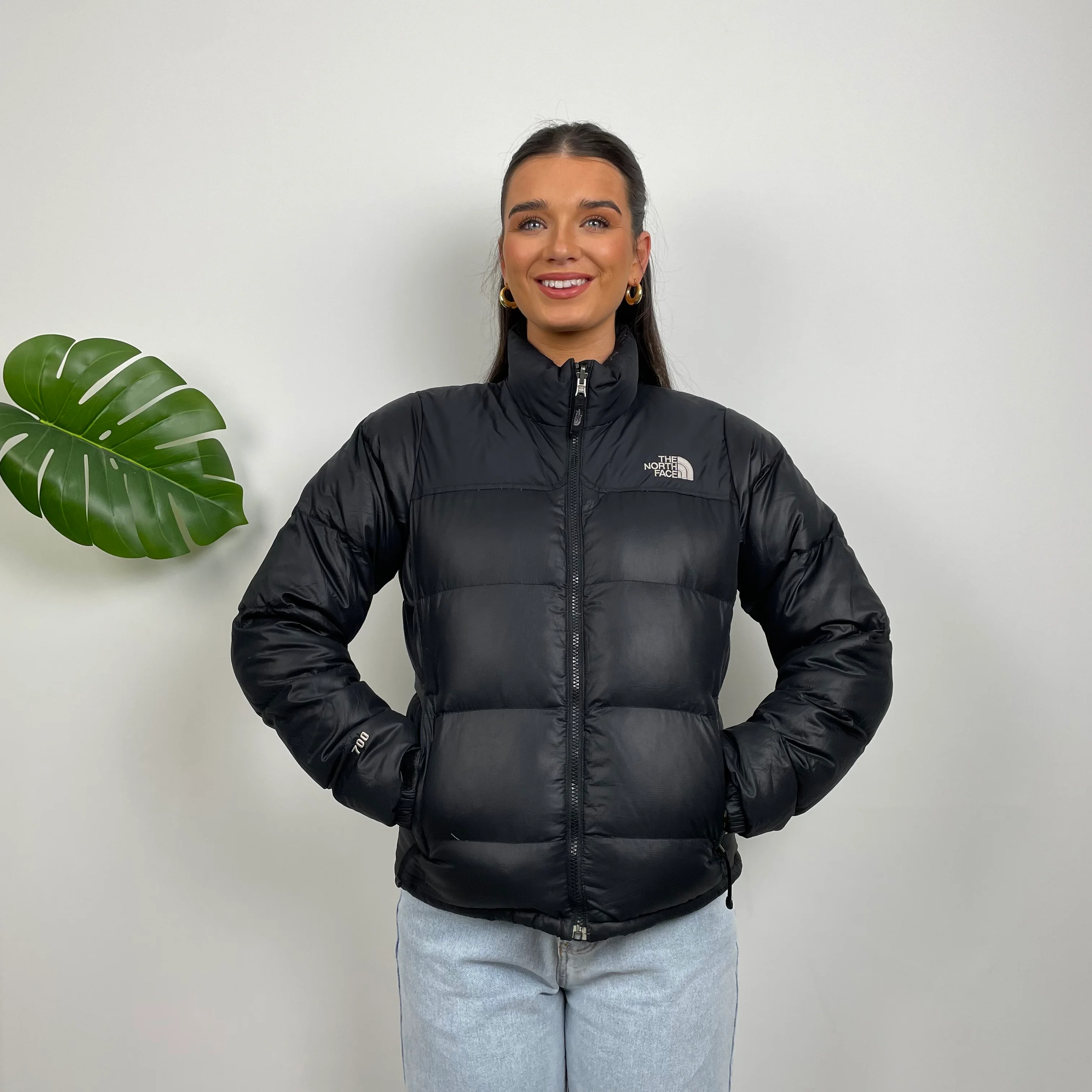 North Face RARE Nuptse 700 Black Puffer Jacket (S) - Image 7