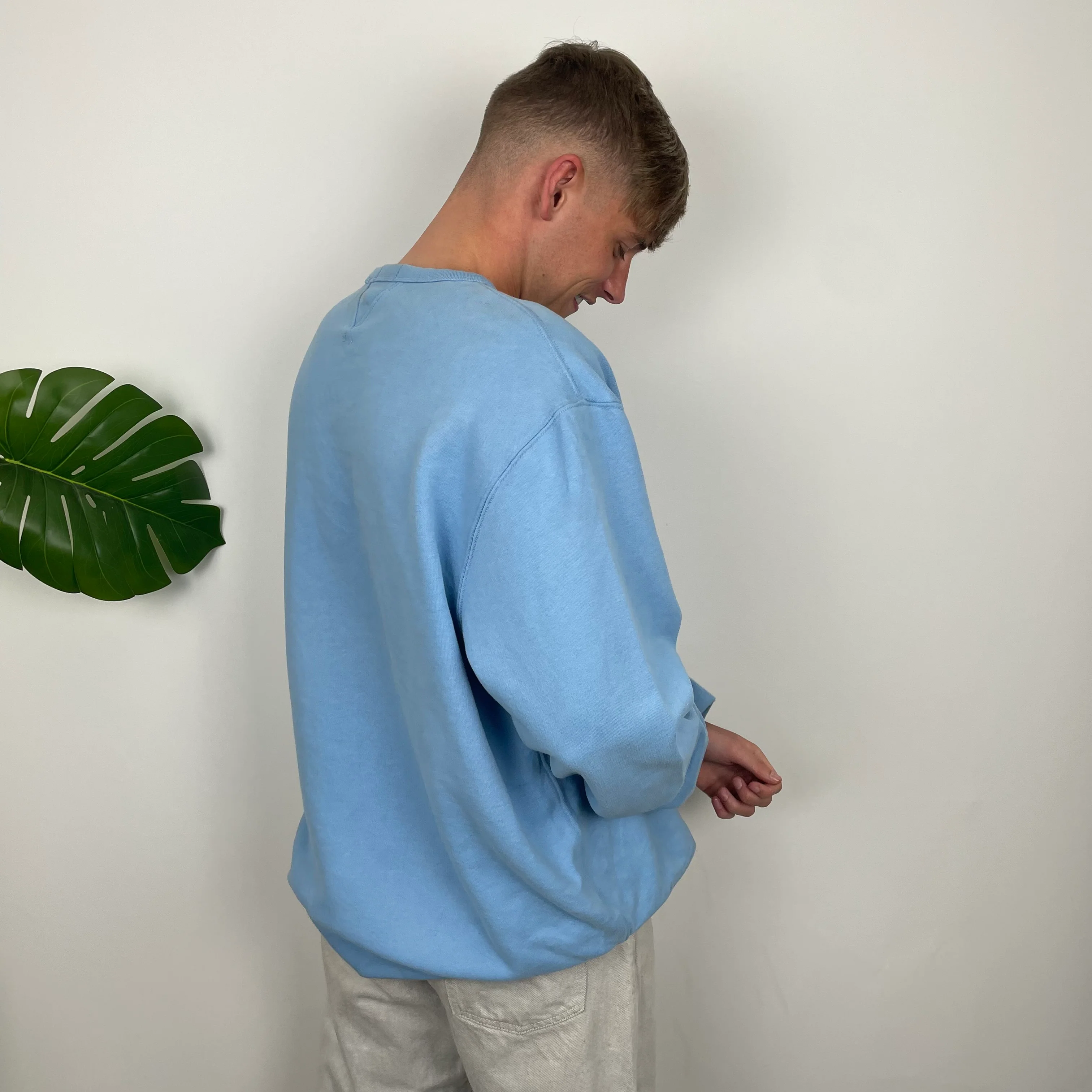 Polo Ralph Lauren Baby Blue Embroidered Logo Sweatshirt (XL) - Image 6