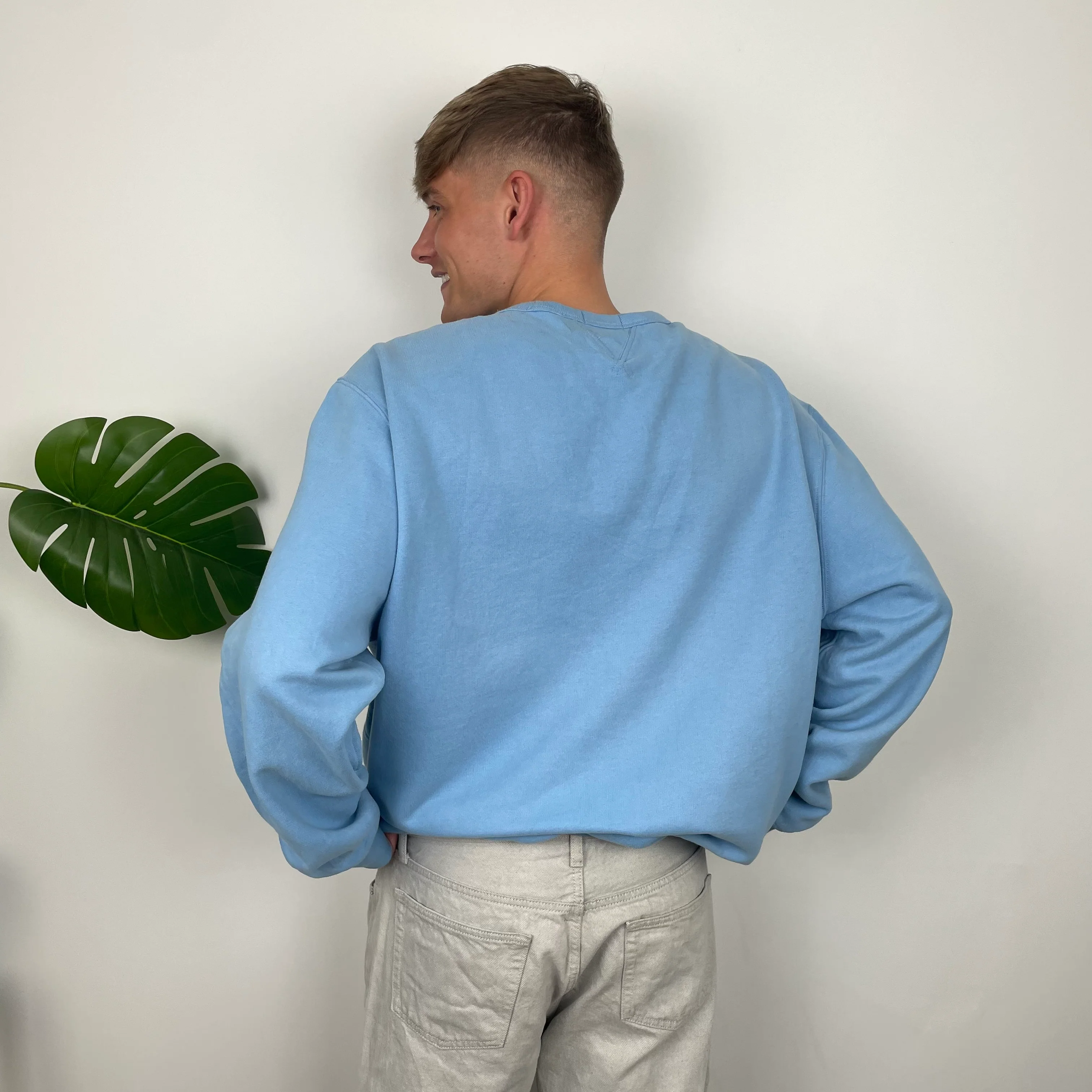 Polo Ralph Lauren Baby Blue Embroidered Logo Sweatshirt (XL) - Image 7