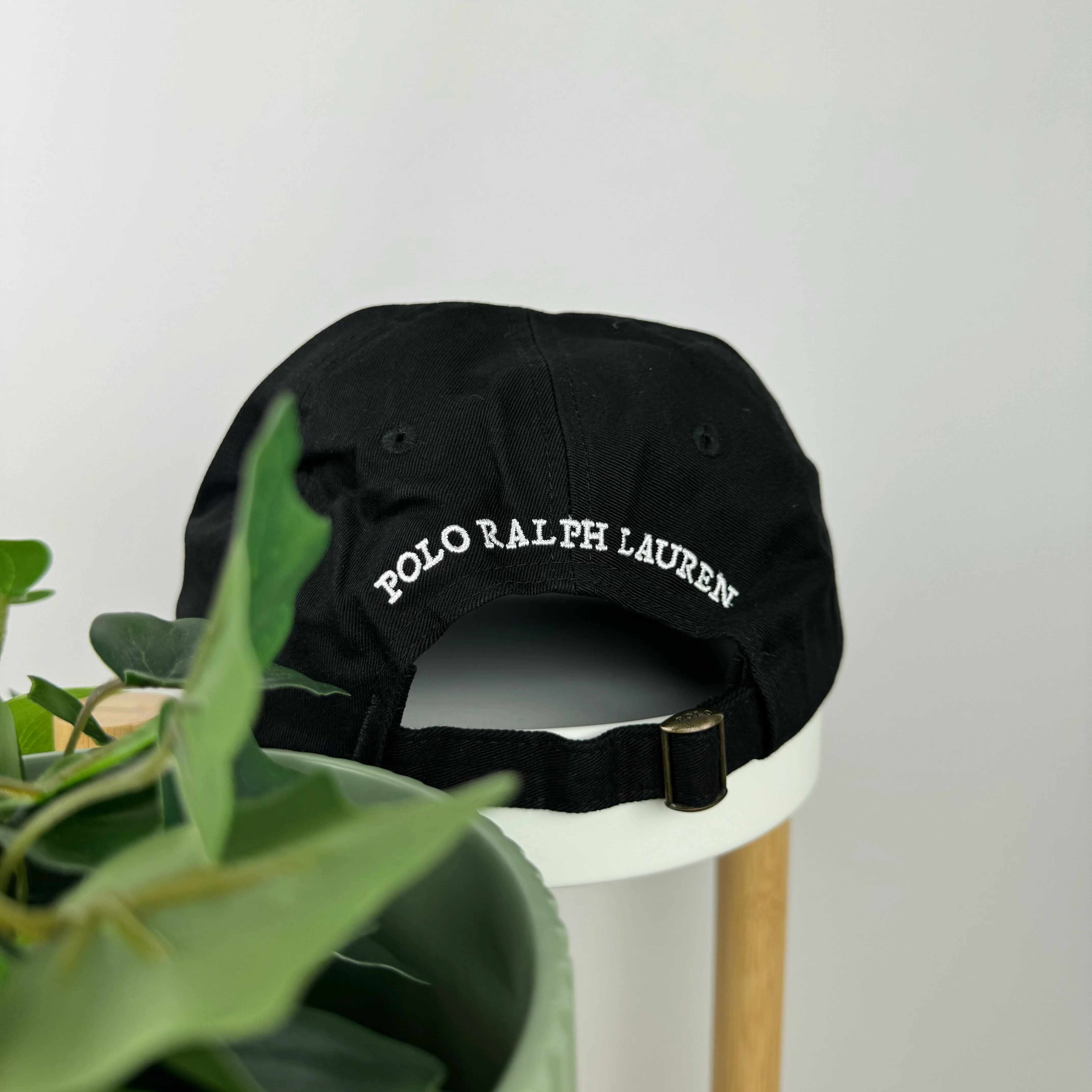 Polo Ralph Lauren Bear Cap in Black - Image 3