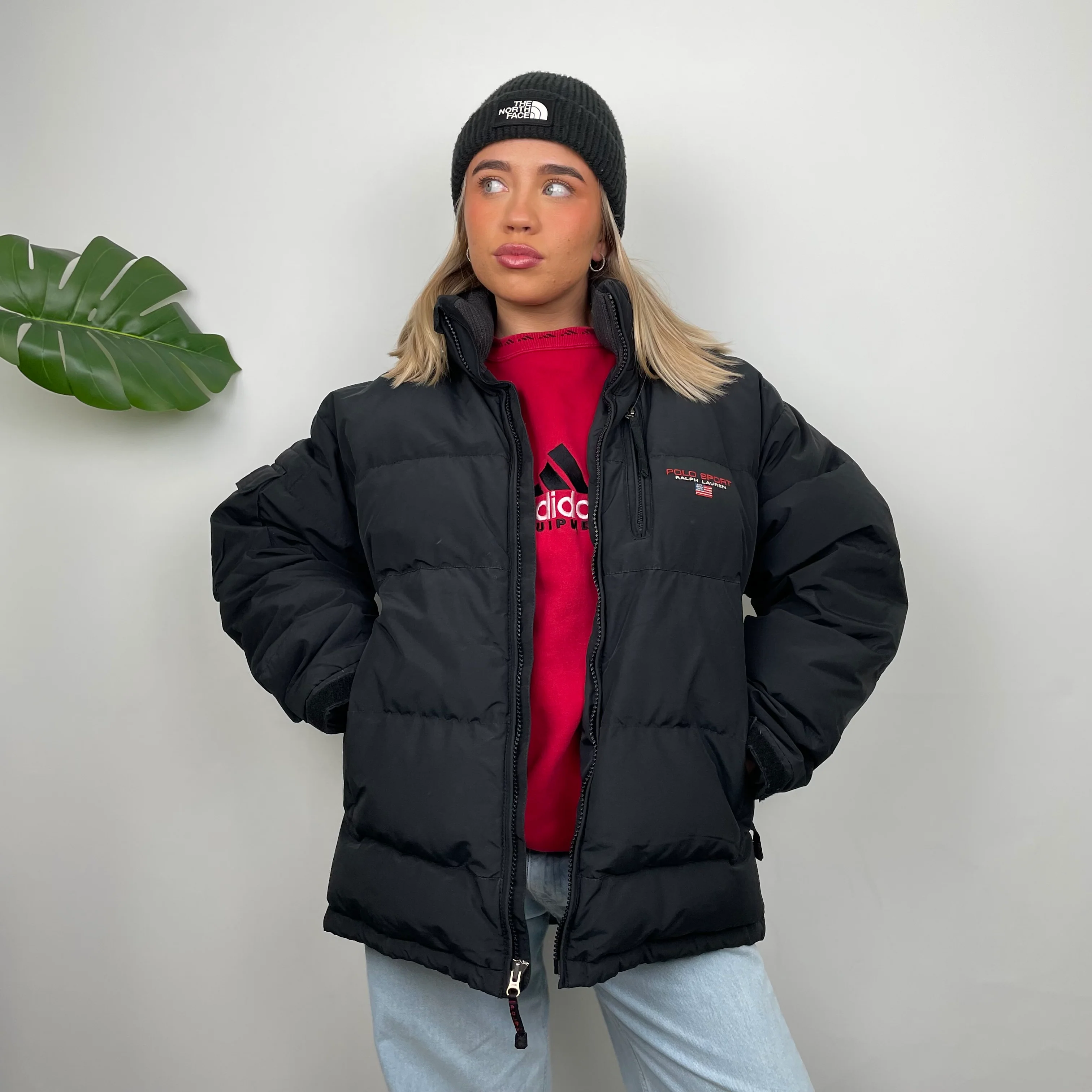 Polo Sport Ralph Lauren RARE Black Puffer Jacket (XL) - Image 6