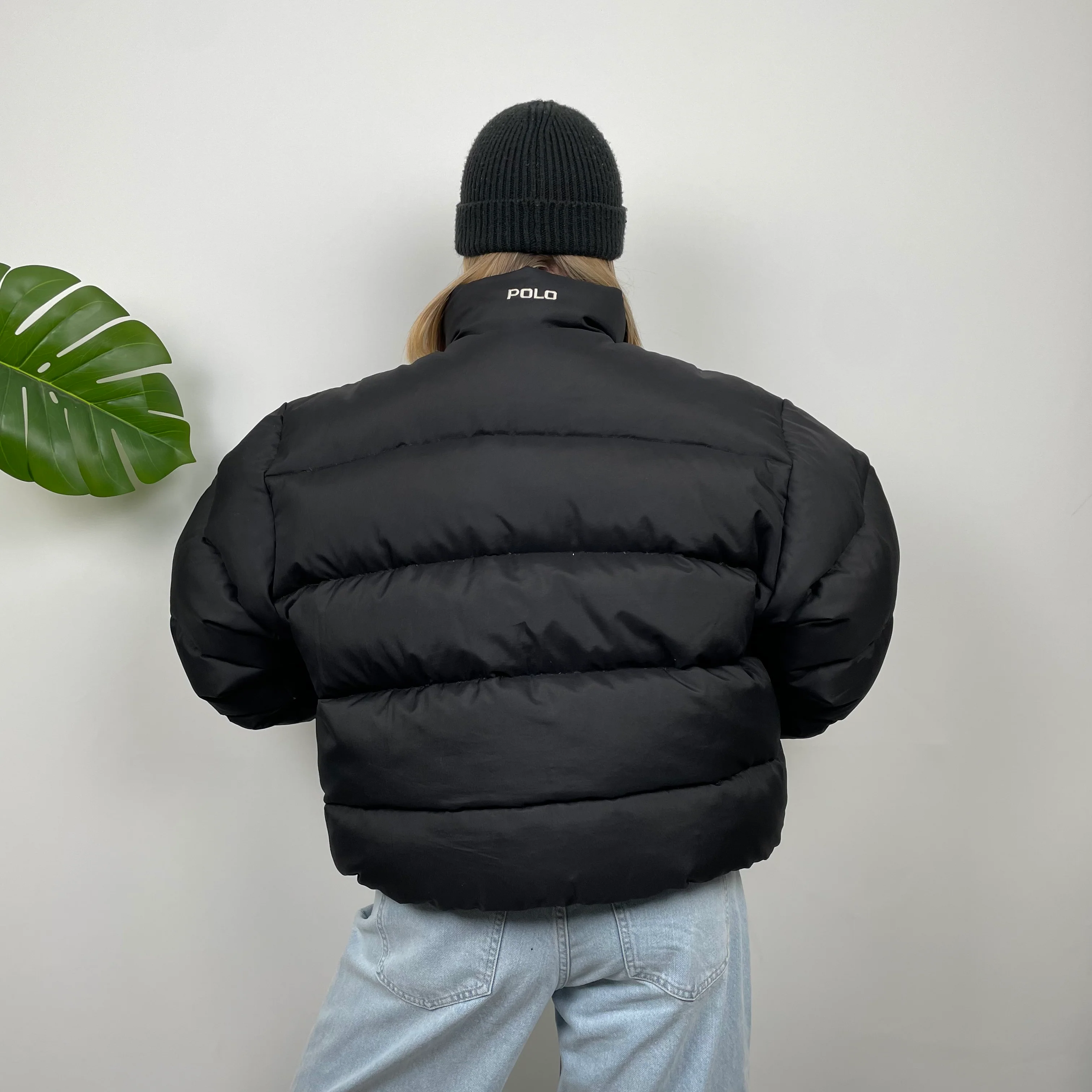 Polo Sport Ralph Lauren RARE Black Puffer Jacket (L) - Image 5