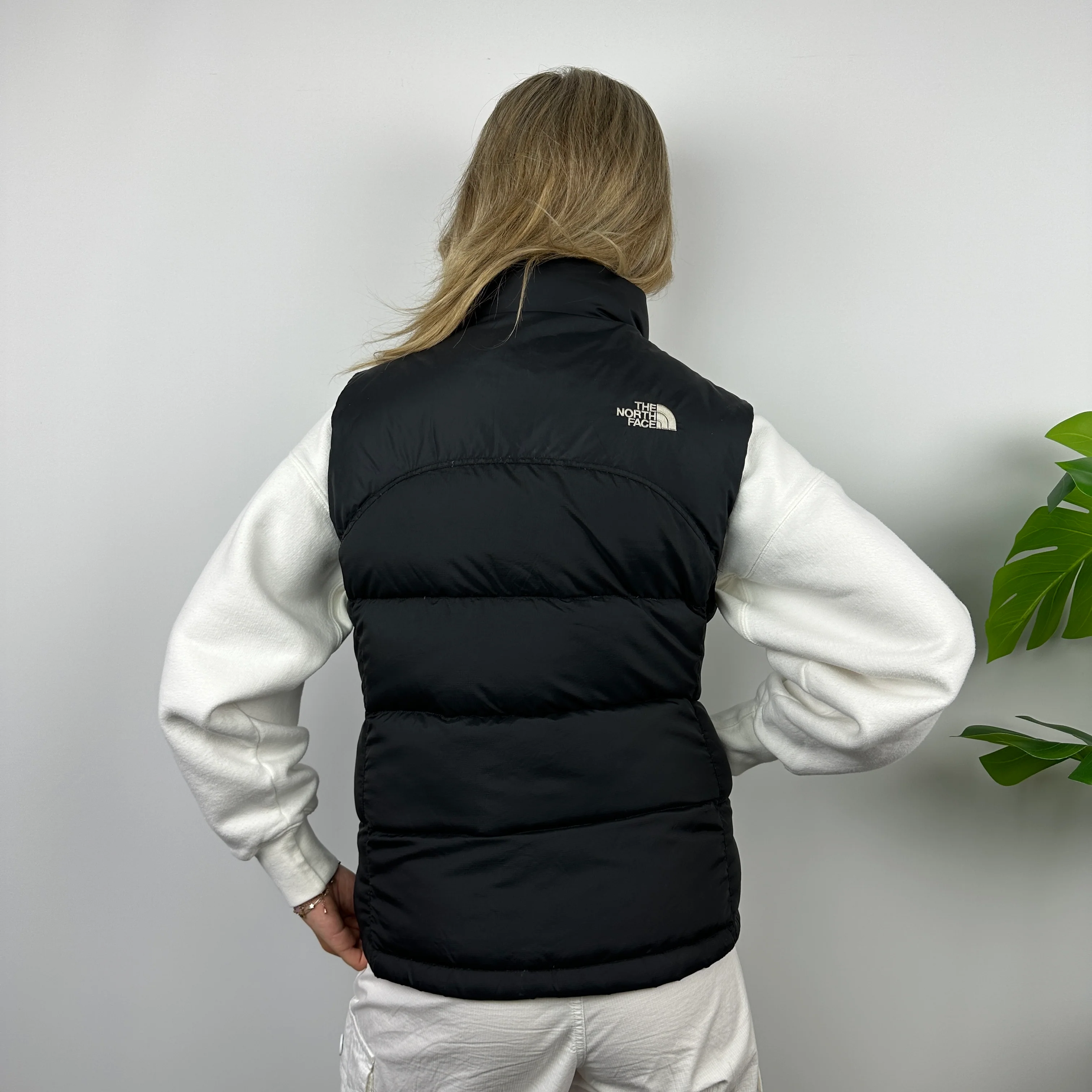 The North Face Black Nuptse 700 Puffer Gilet (S) - Image 8