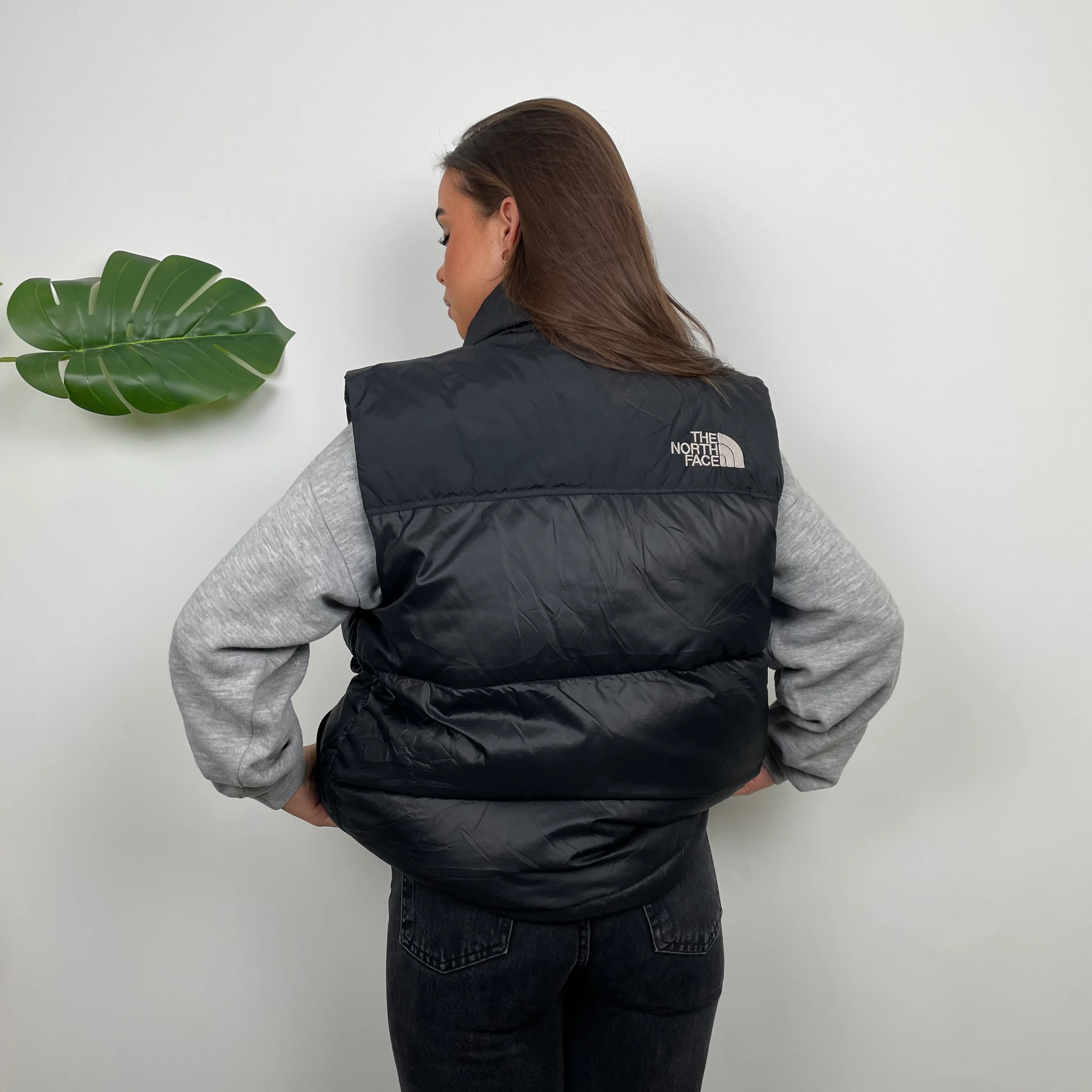 The North Face Black Puffer Gilet (S) - Image 8