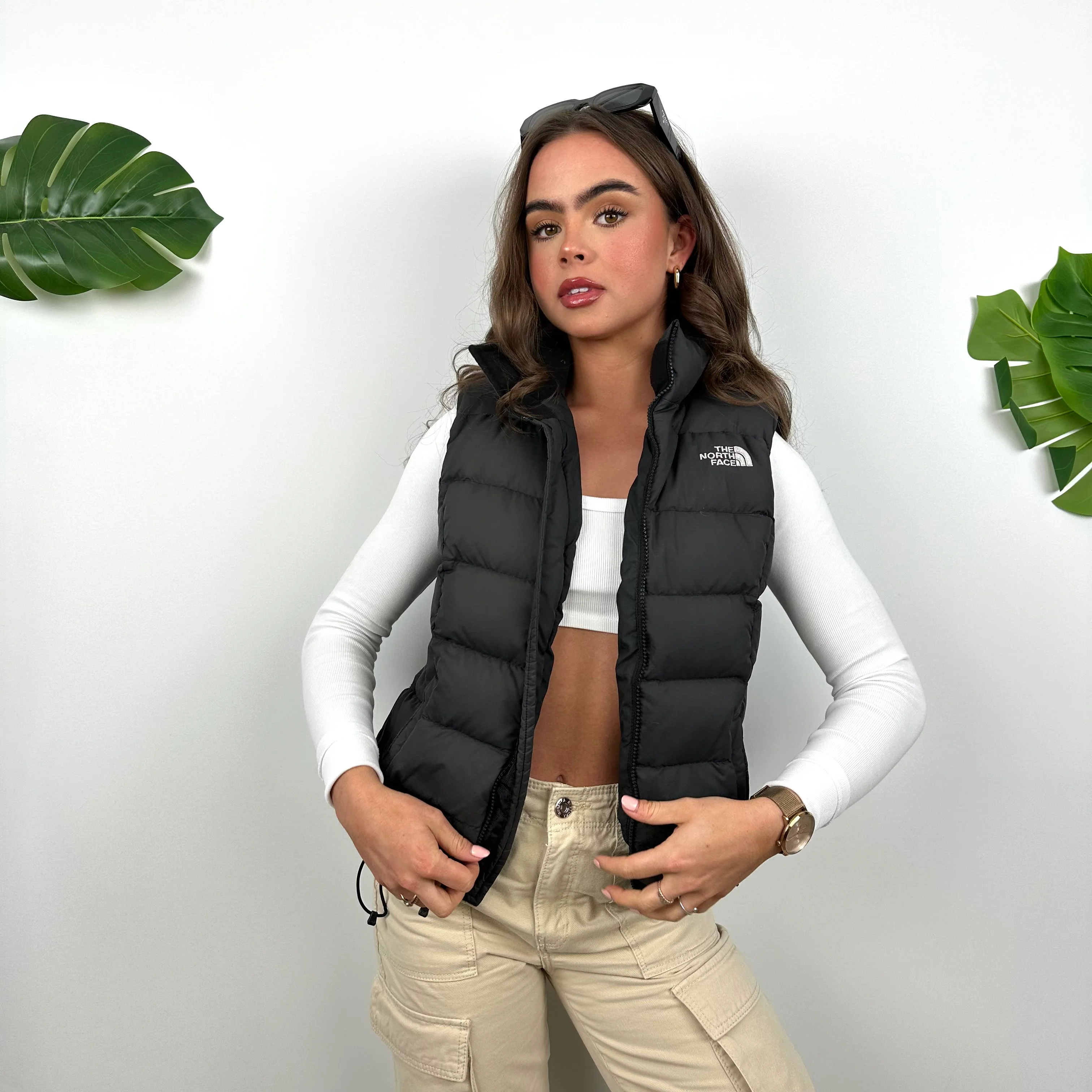 The North Face Black Puffer Gilet (XS) - Image 3