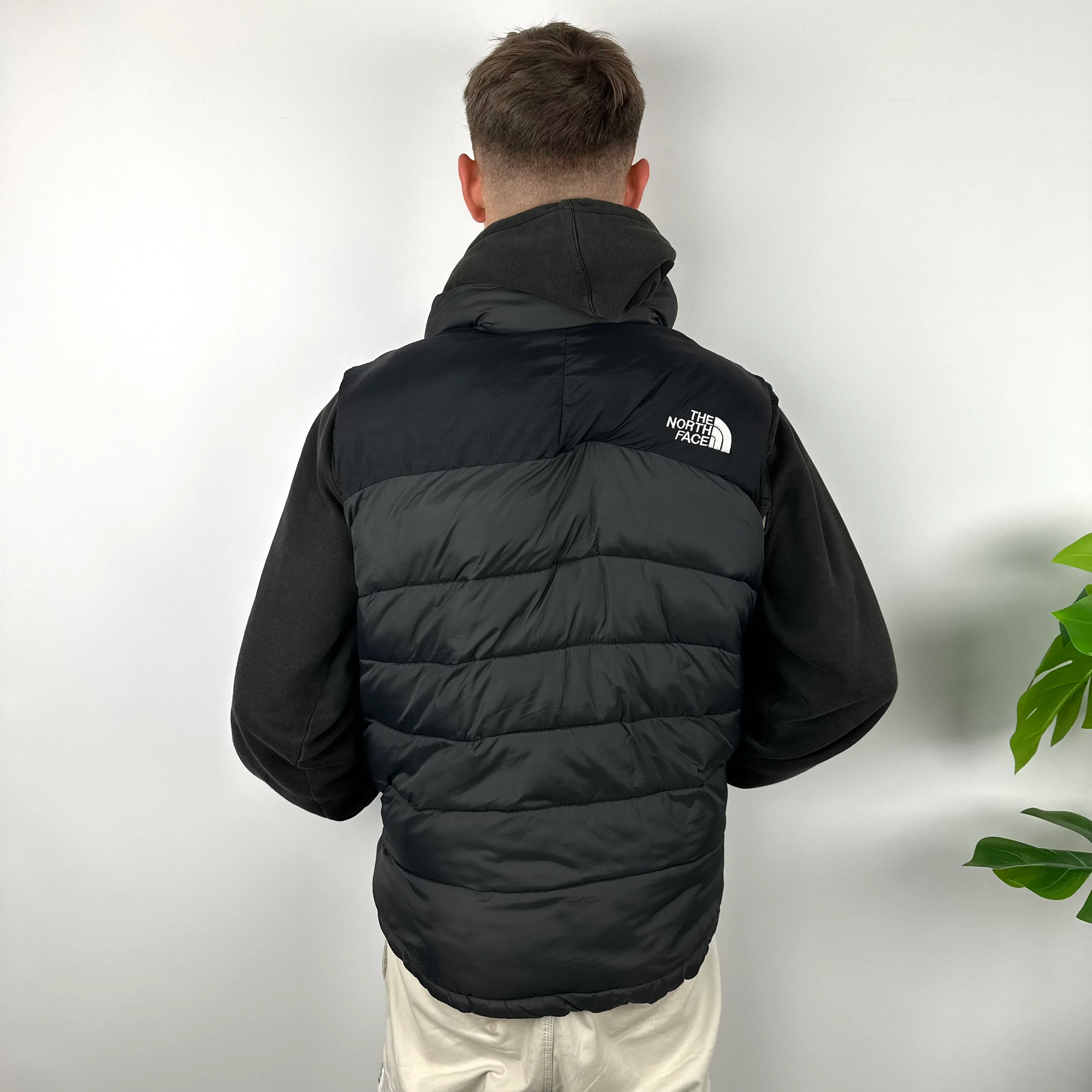The North Face Black Puffer Gilet (XL) - Image 3