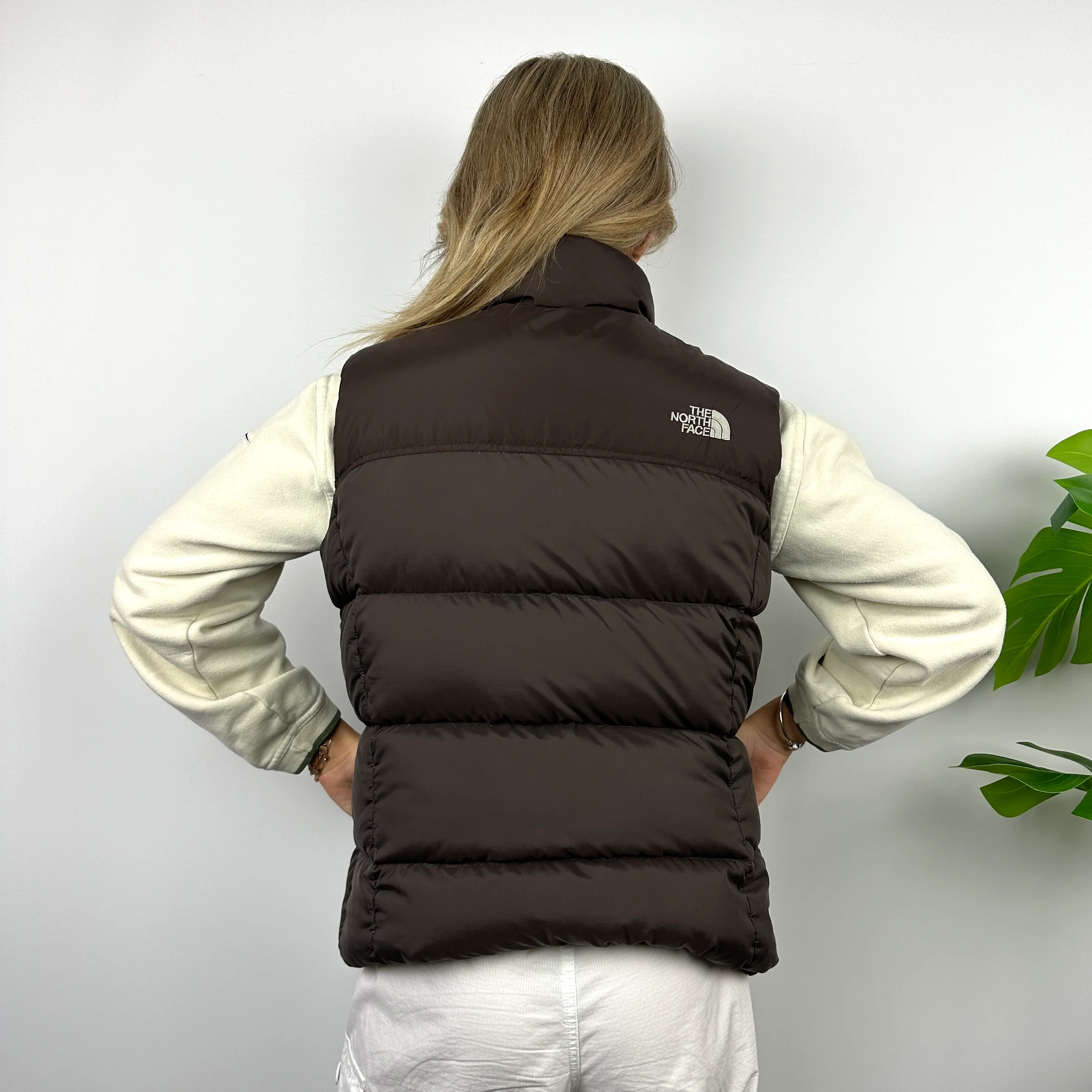 The North Face RARE Brown Nuptse 700 Puffer Gilet (L) - Image 6