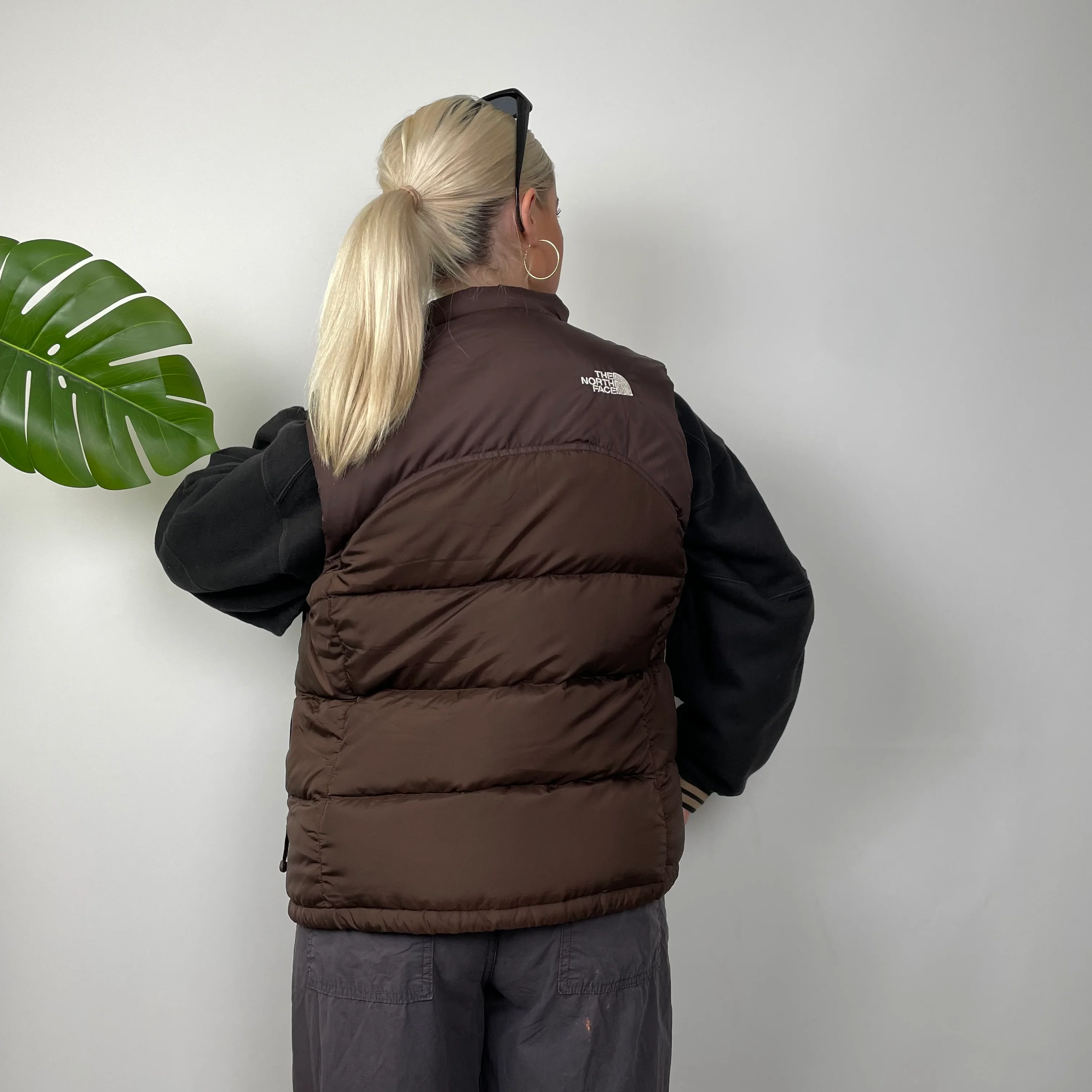 The North Face RARE Brown Nuptse 700 Puffer Gilet (S) - Image 8