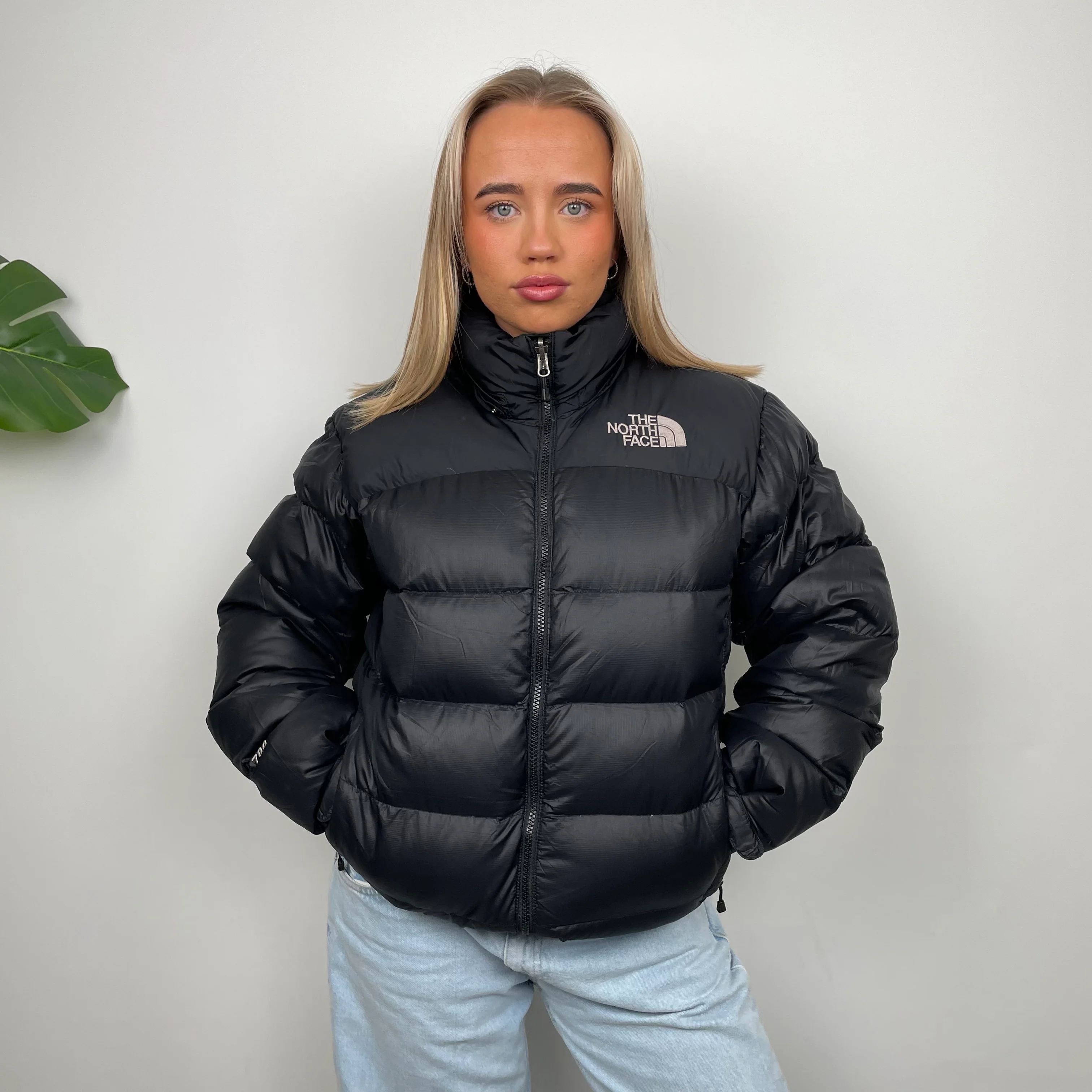 The North Face RARE Nuptse 700 Black Puffer Jacket (S)