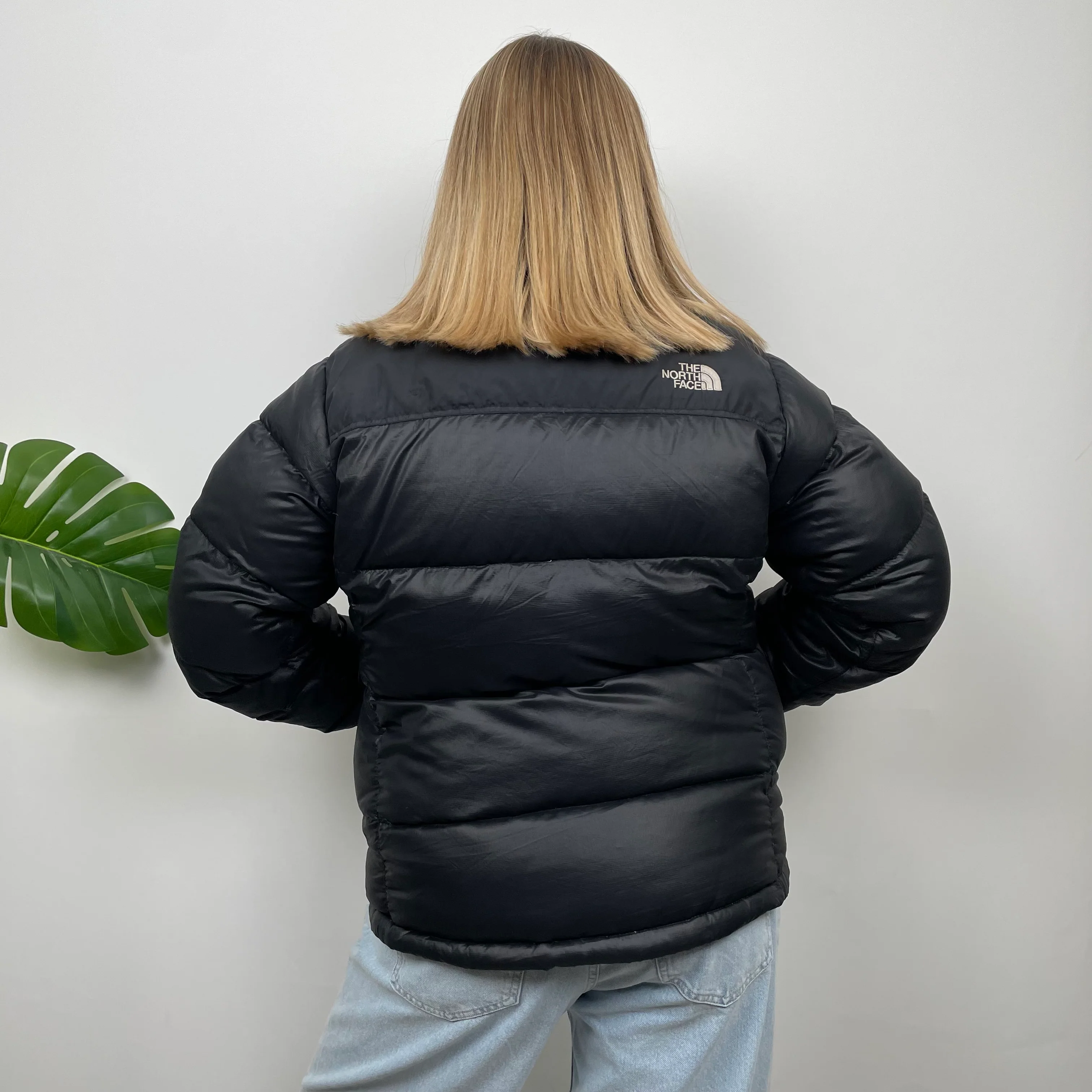 The North Face RARE Nuptse 700 Black Puffer Jacket (M) - Image 4