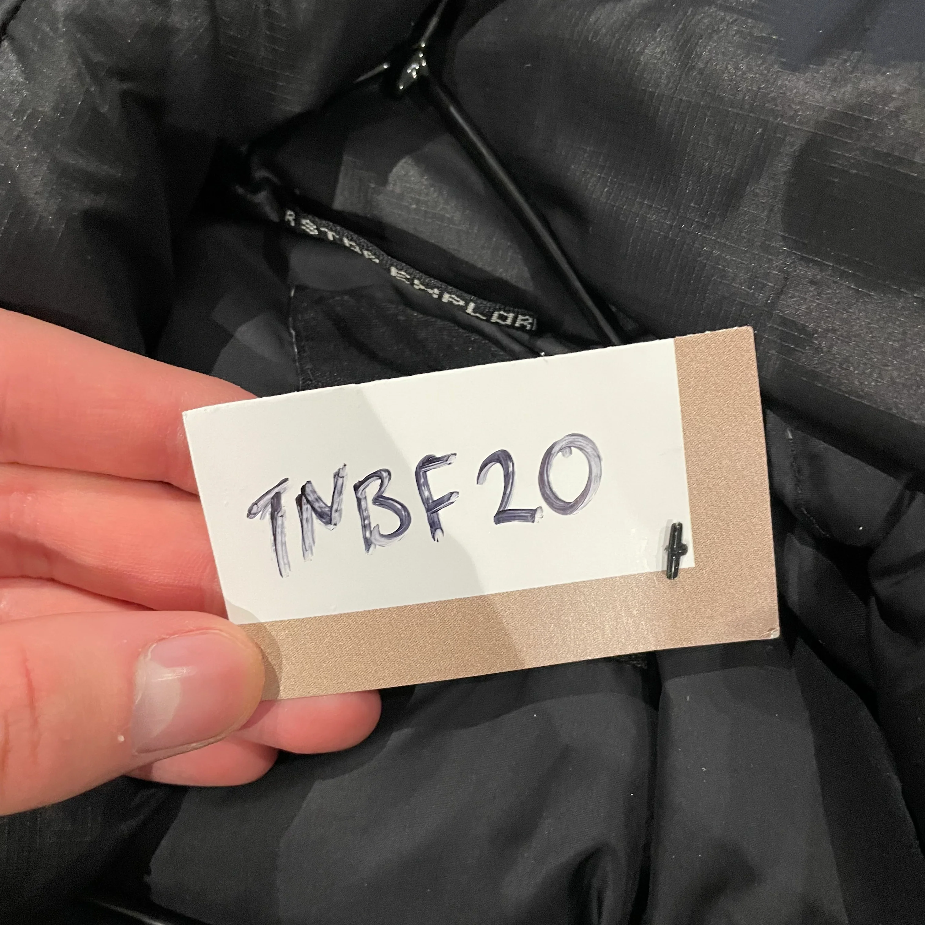 The North Face RARE Nuptse 700 Black Puffer Jacket (M) - Image 6
