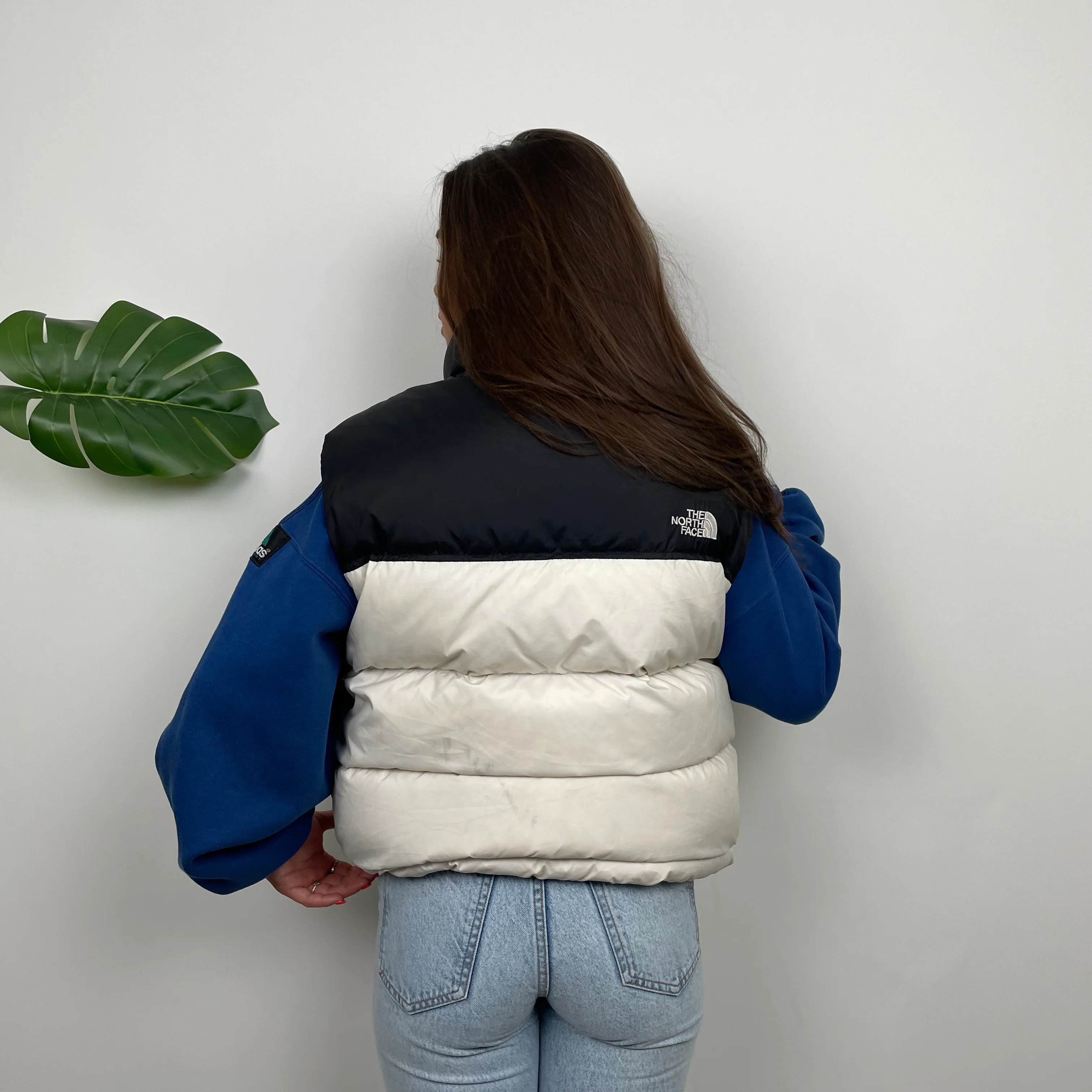 The North Face RARE White Nuptse 700 Puffer Gilet (L) - Image 8