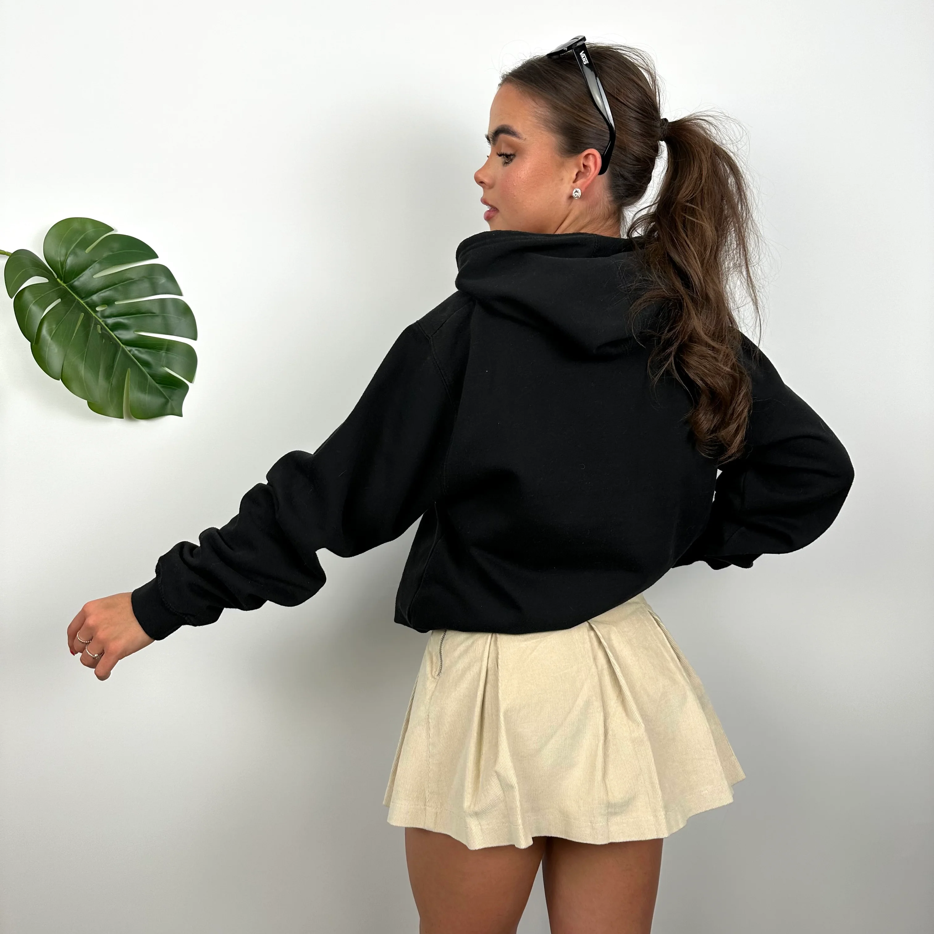 Umbro Black Embroidered Spell Out Hoodie (L) - Image 4