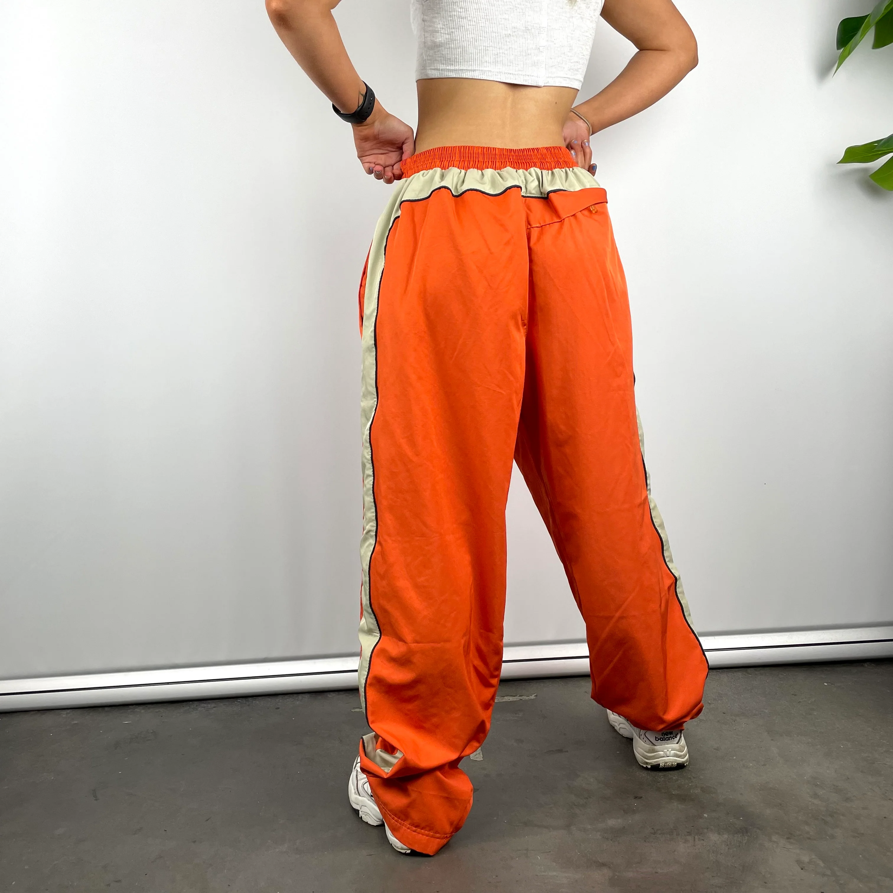 Nike ACG Orange Embroidered Spell Out Track Pants (XL) - Image 4