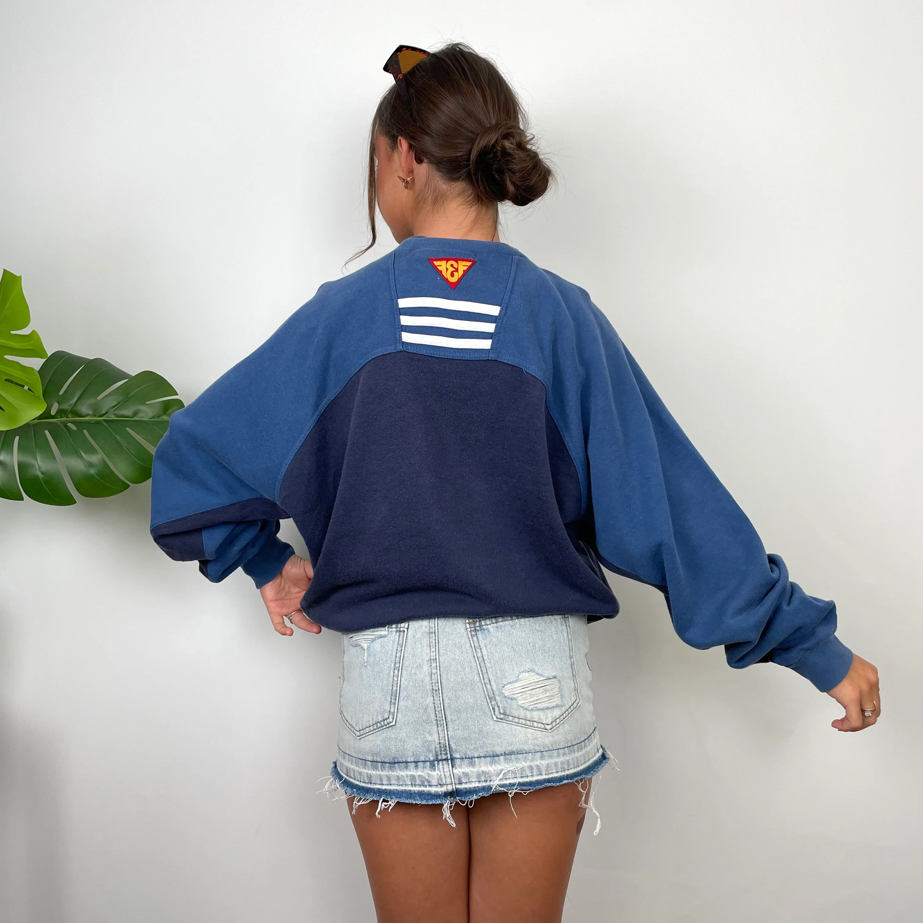 Adidas X Royal Spanish Football Federation Embroidered Spell Out Sweatshirt (L) - Image 6
