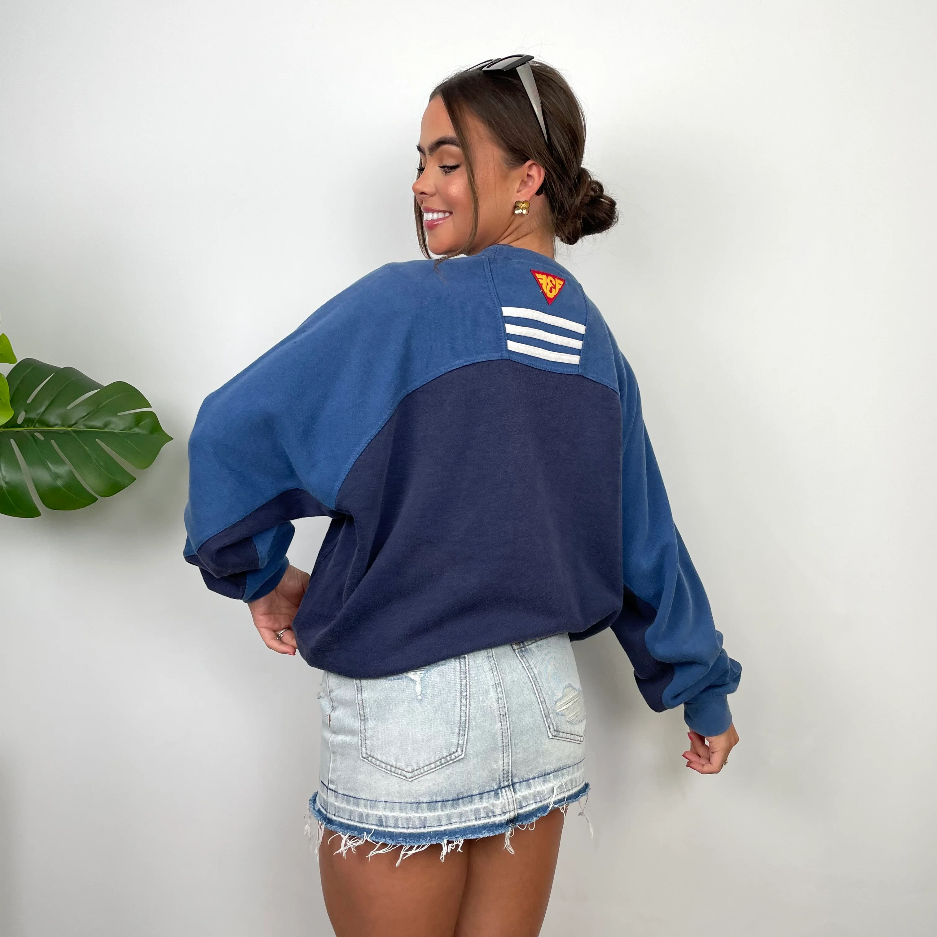 Adidas X Royal Spanish Football Federation Embroidered Spell Out Sweatshirt (L) - Image 7