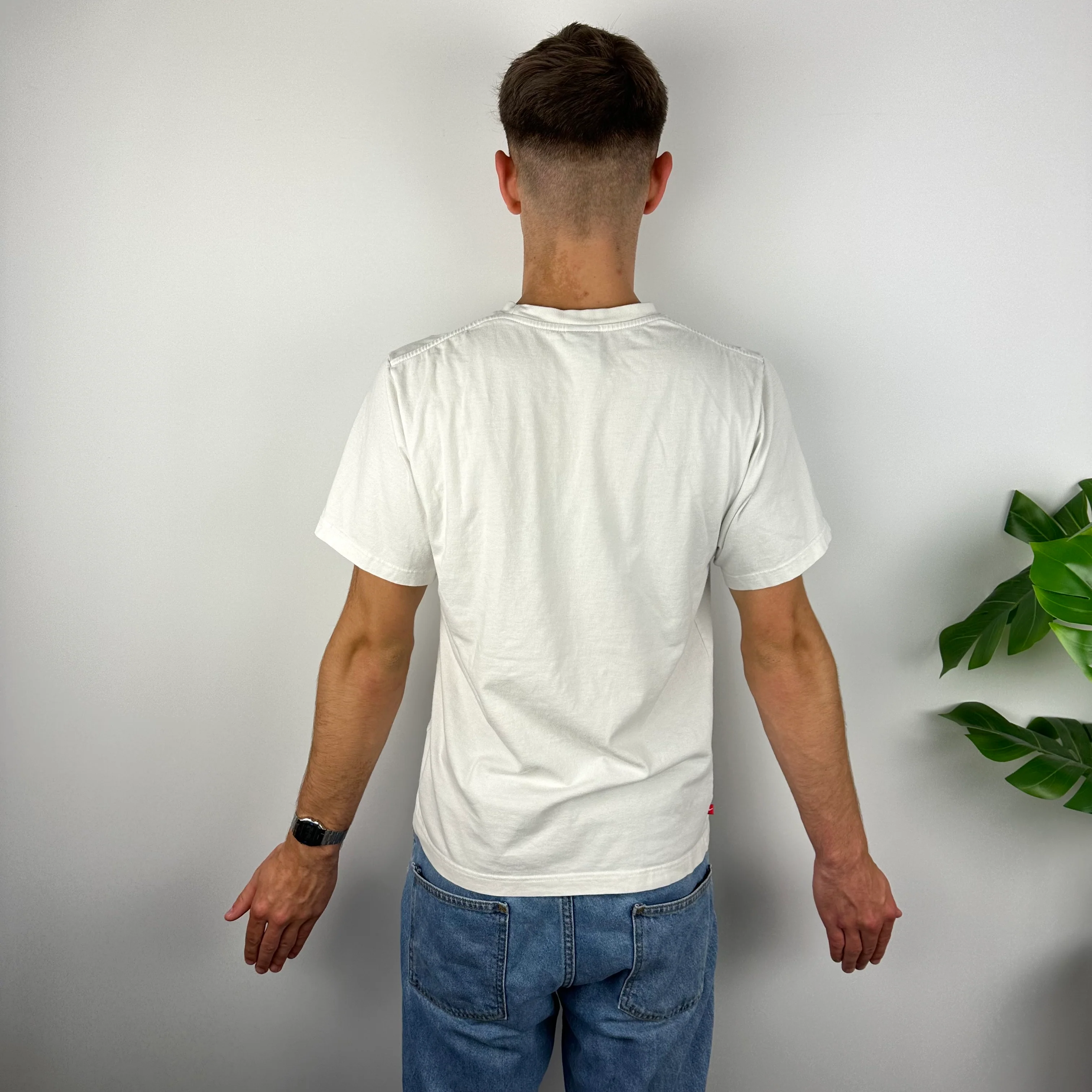 Nike Air RARE White Spell Out T Shirt (M) - Image 4